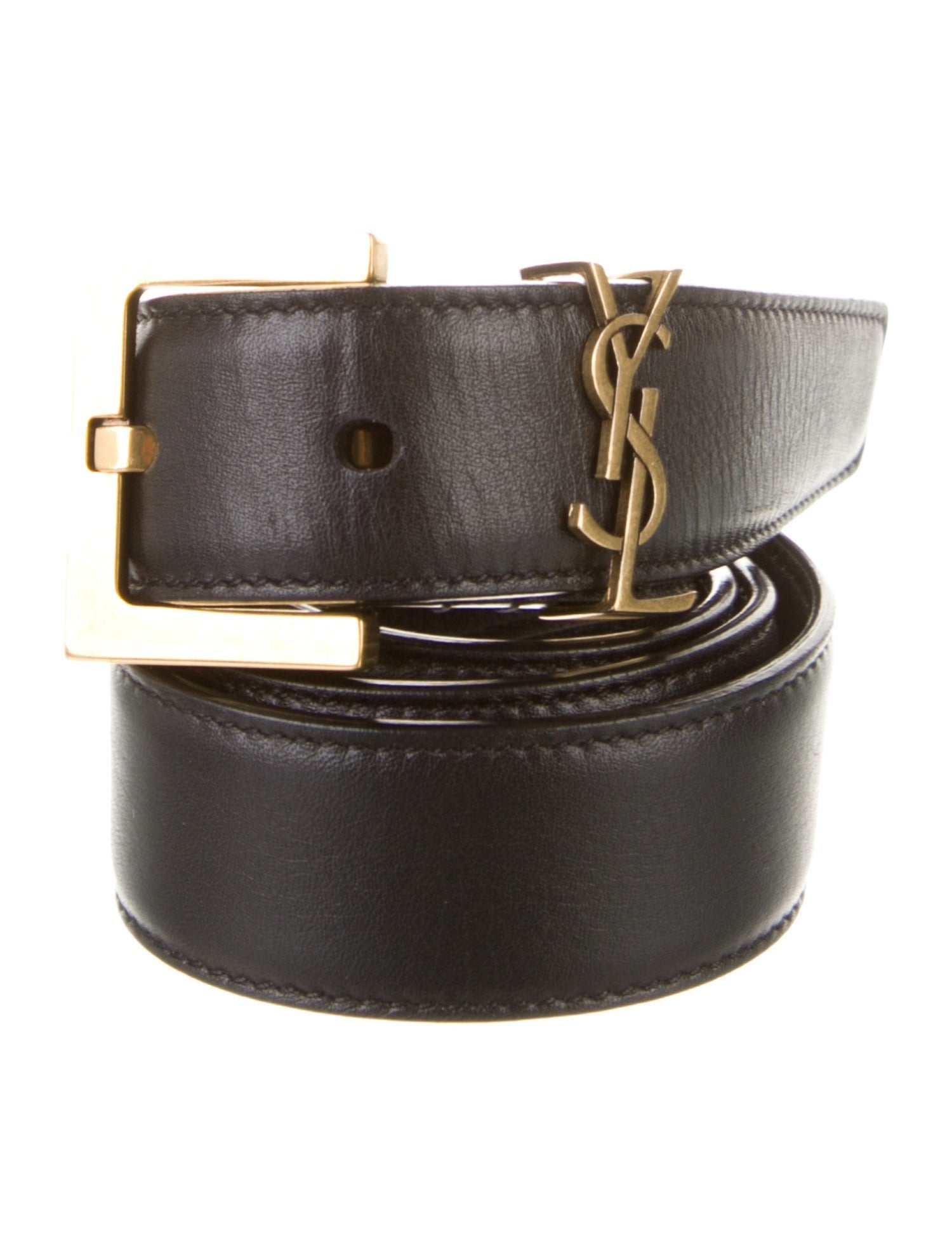 Saint Laurent Leather Waist Belt