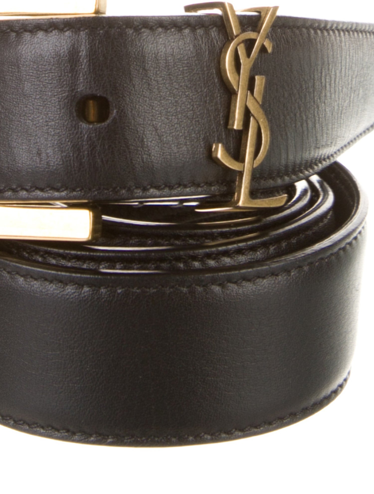 Saint Laurent Leather Waist Belt