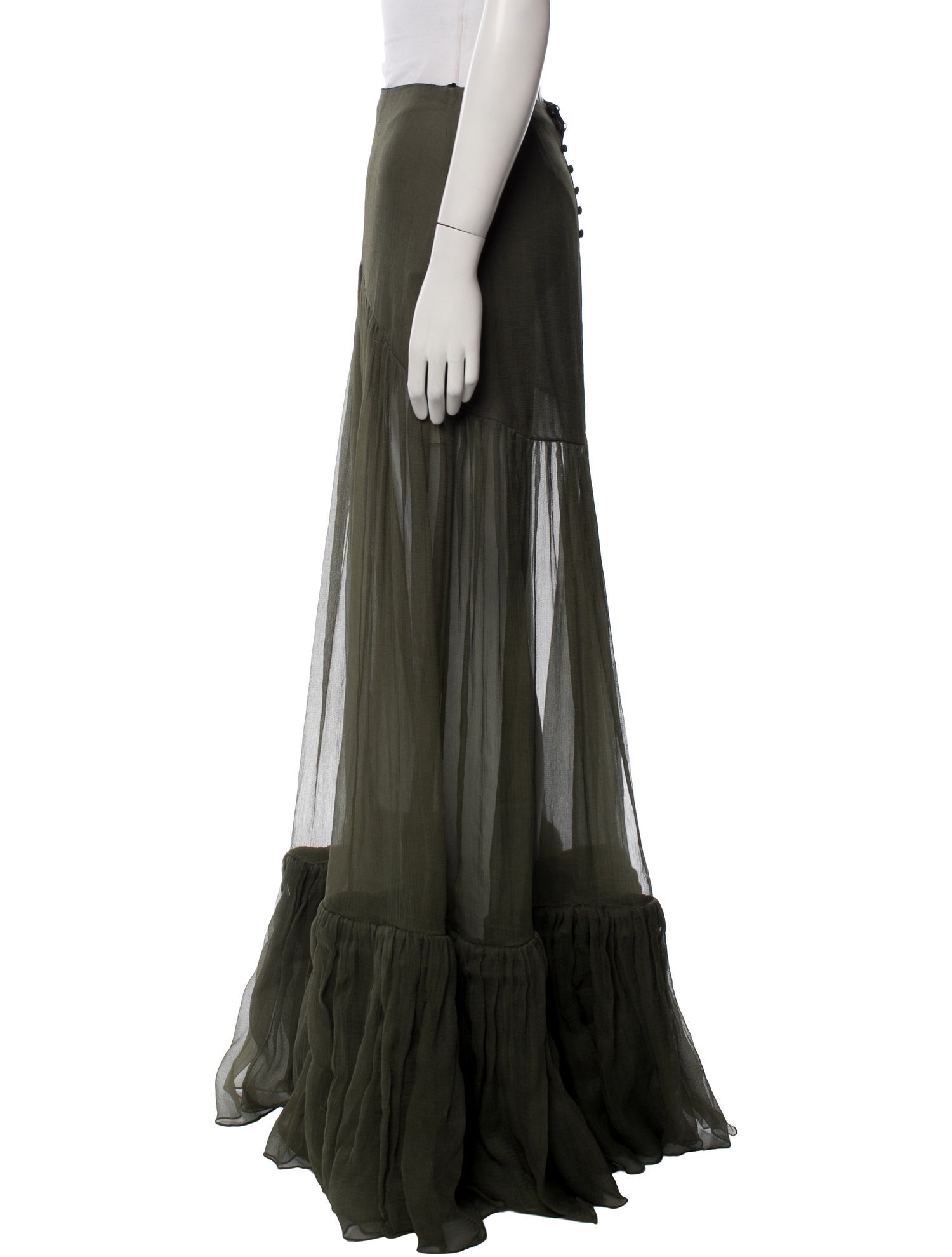 Saint Laurent 2022 Long Skirt