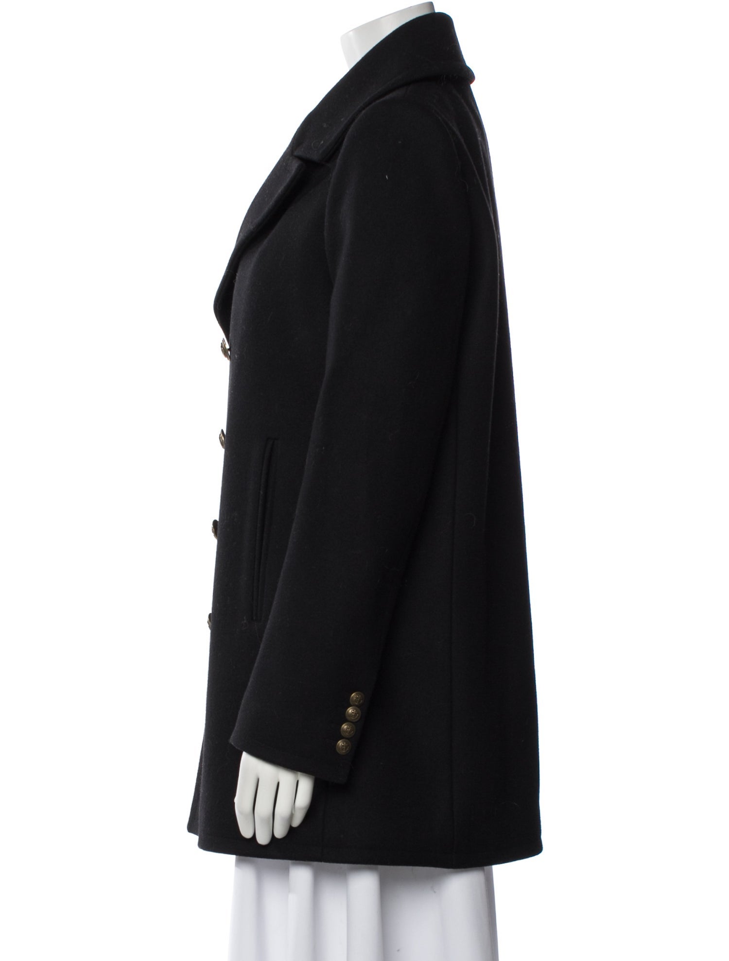Saint Laurent Wool Coat