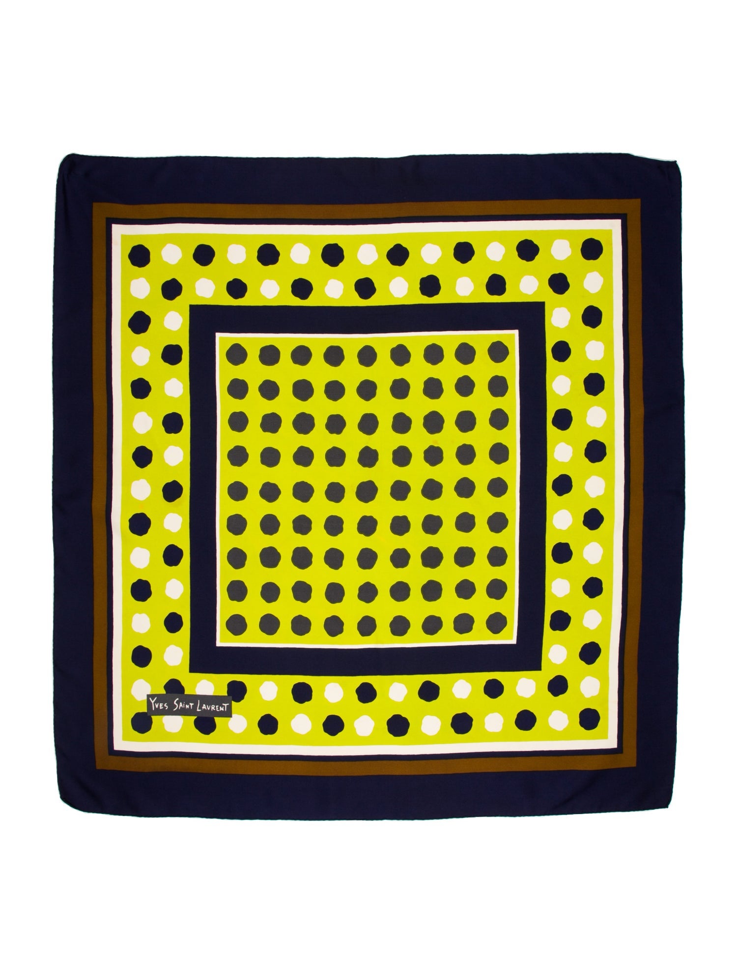 Saint Laurent Printed Scarf