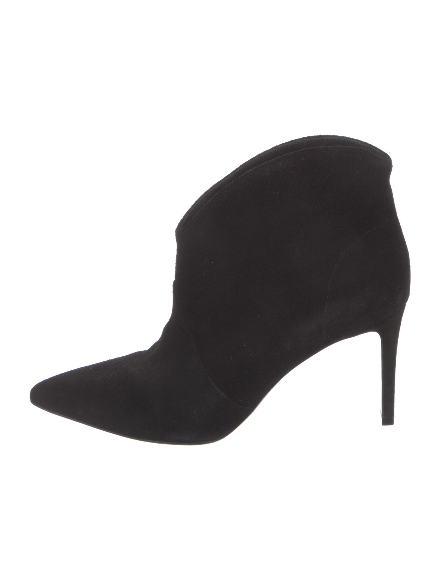 Saint Laurent Suede Western Boots