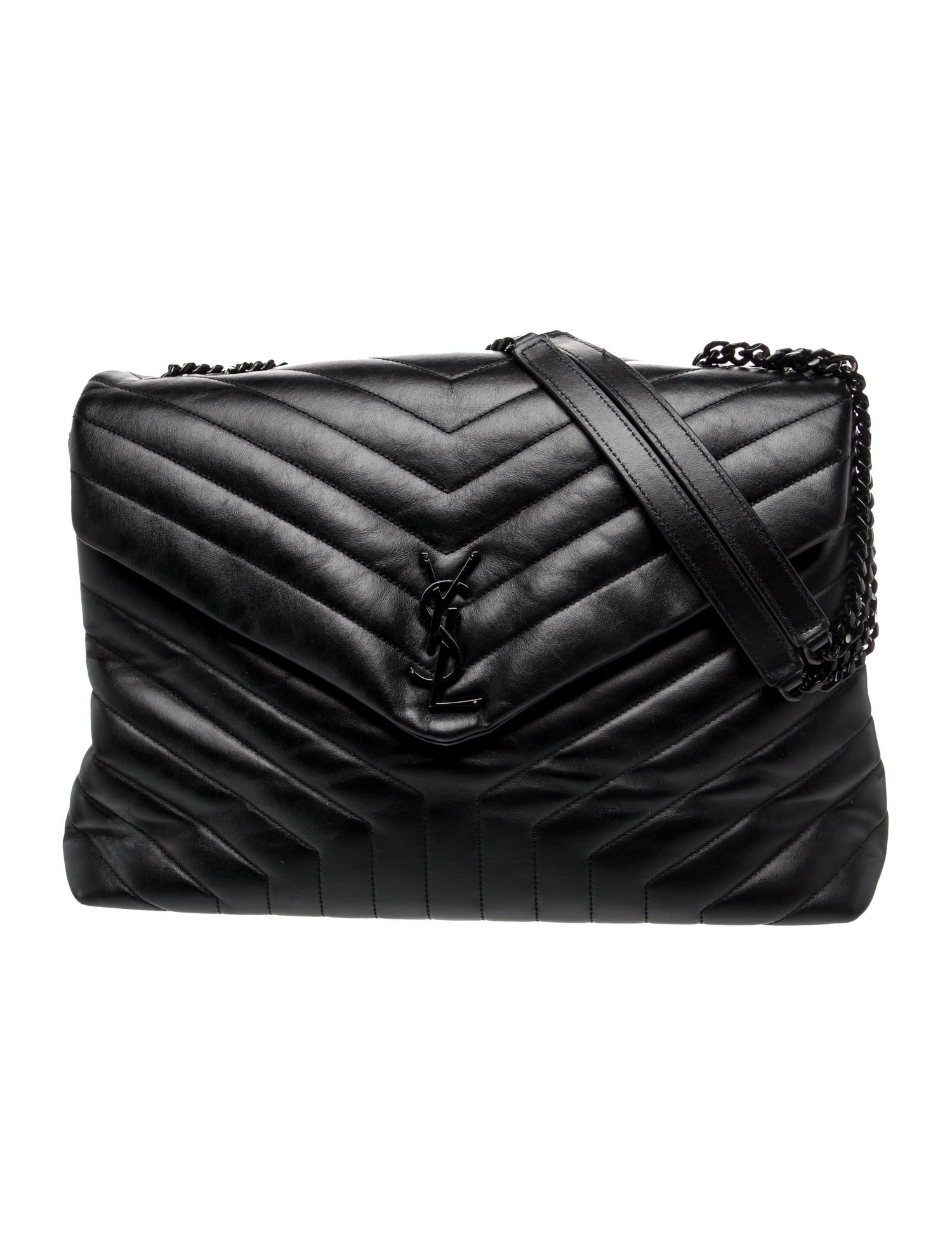 Saint Laurent Leather LouLou Large