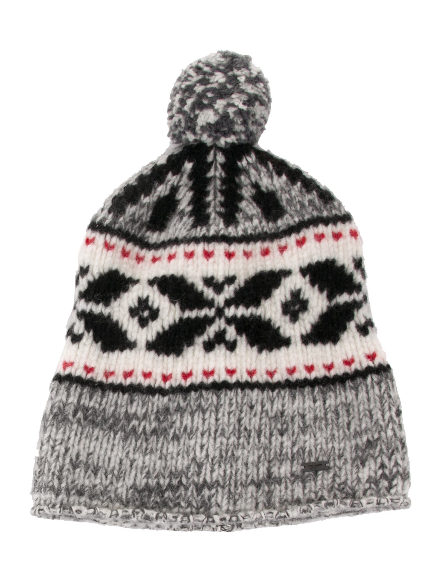 Saint Laurent Knitted beanie hat w/Tags