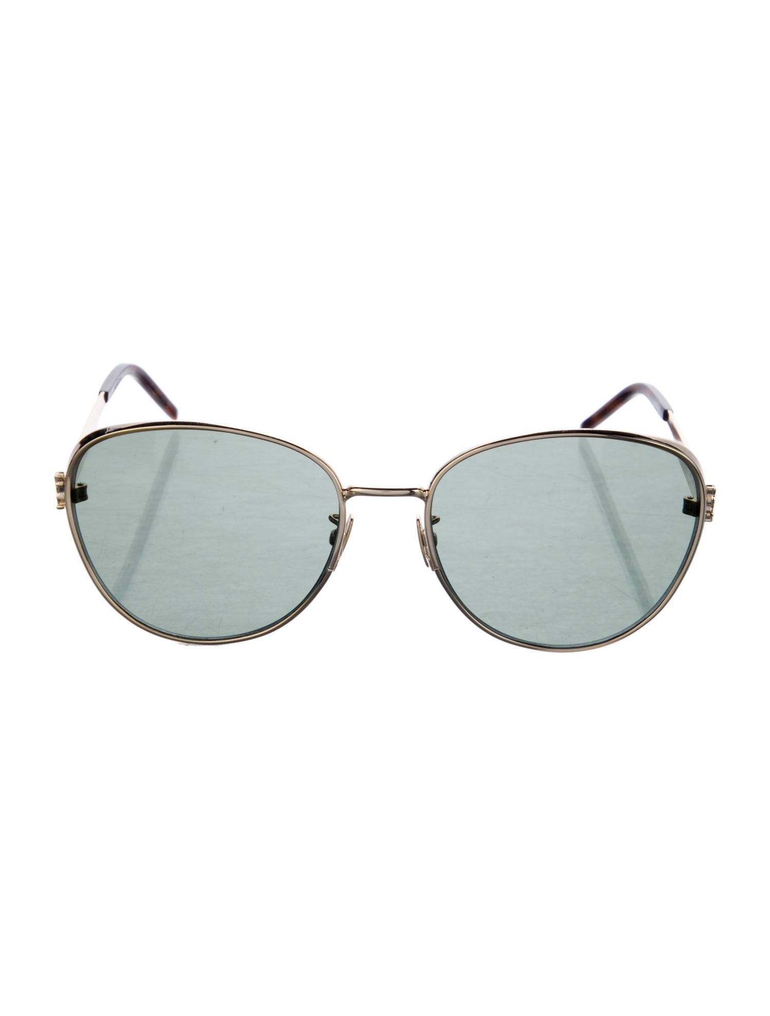 Saint Laurent Aviator Tinted Sunglasses