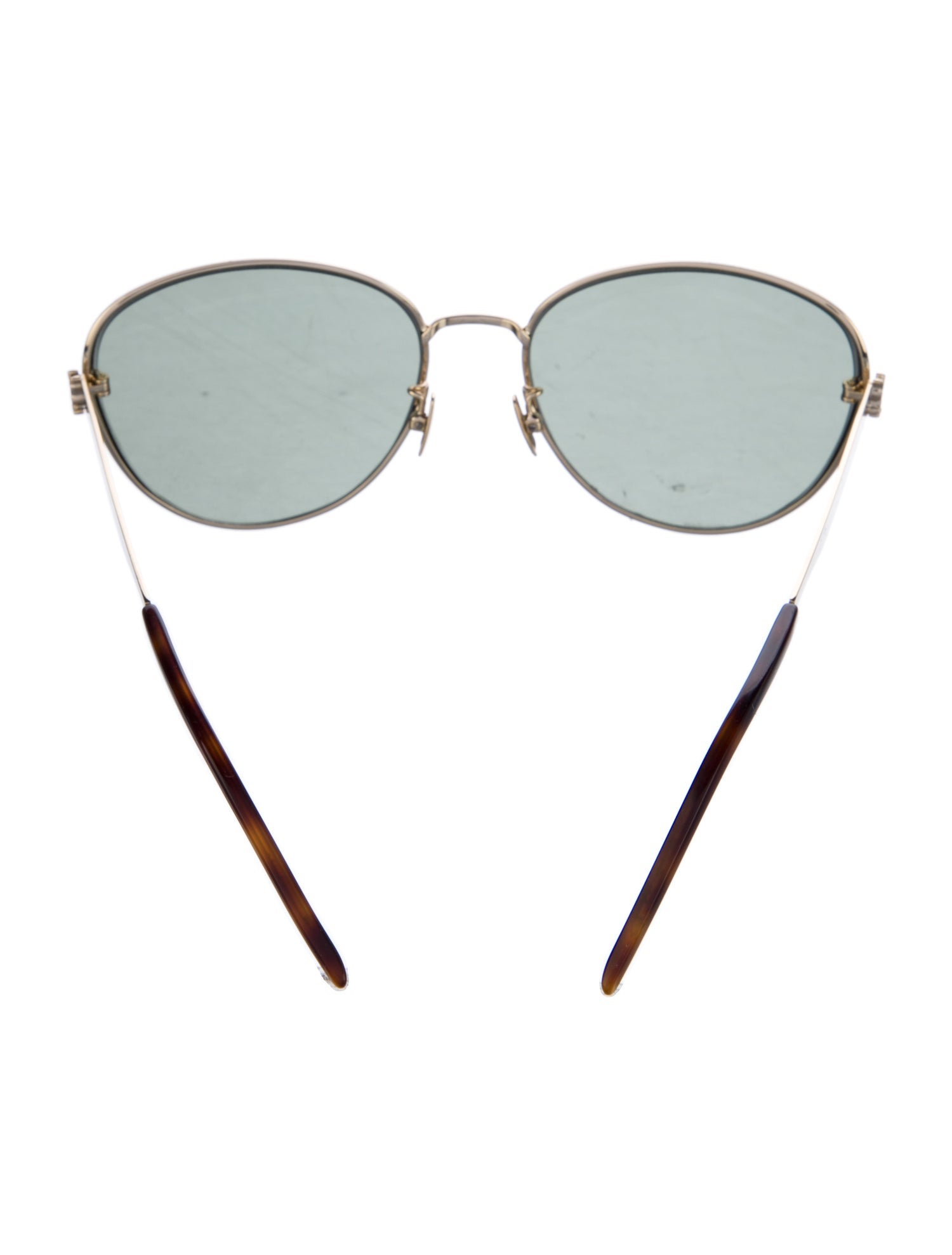 Saint Laurent Aviator Tinted Sunglasses