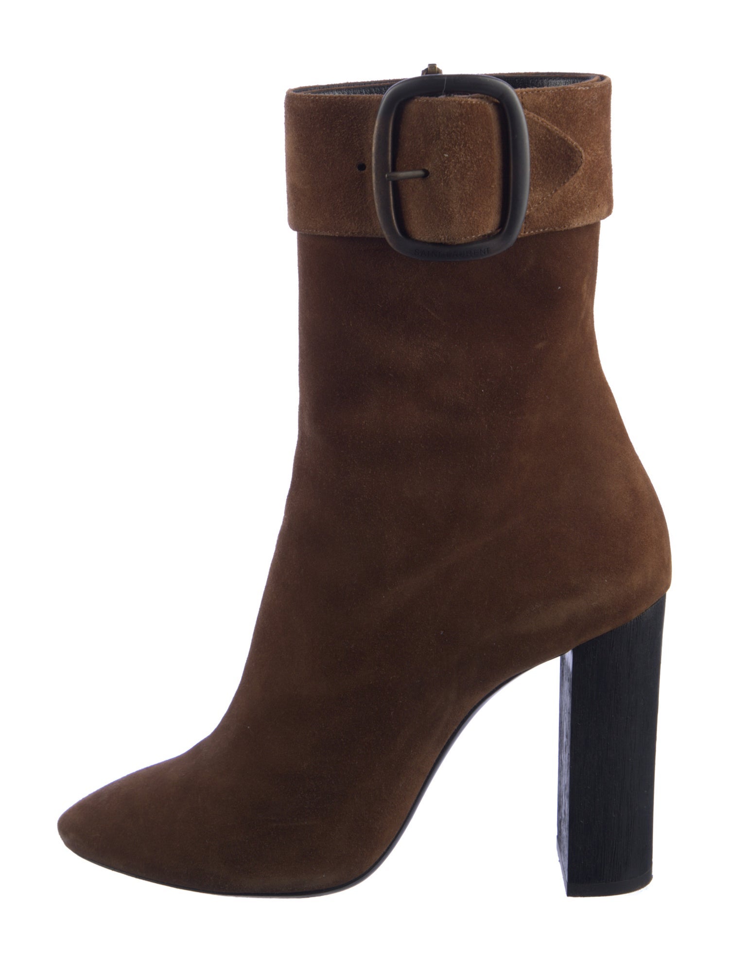 Saint Laurent Suede Sock Boots