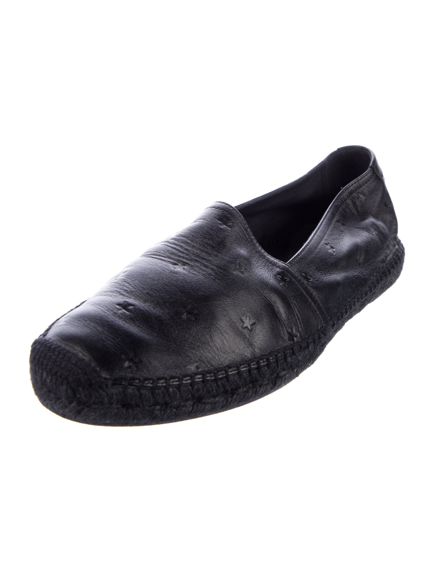 Saint Laurent Leather Espadrilles