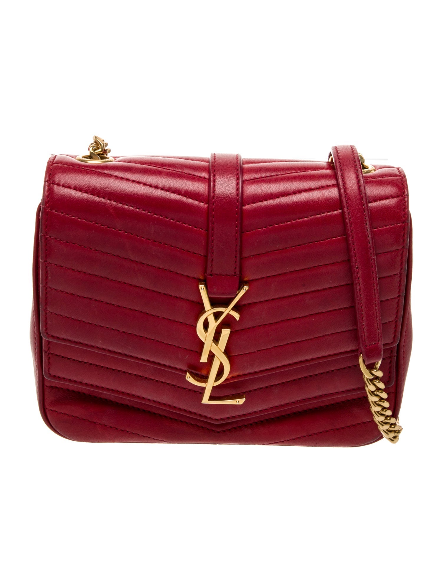 Saint Laurent Quilted Shoulder Bag