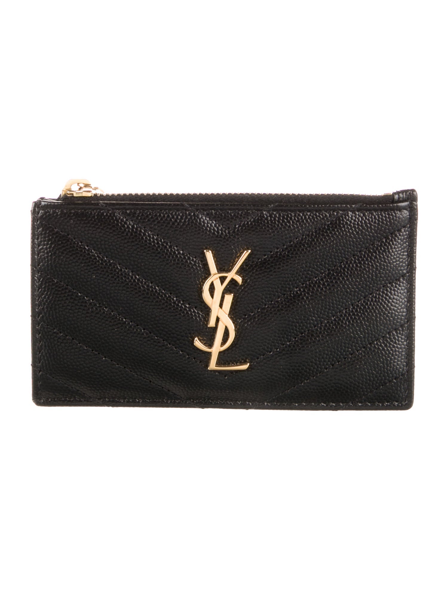 Saint Laurent 2021 Chevron Wallet