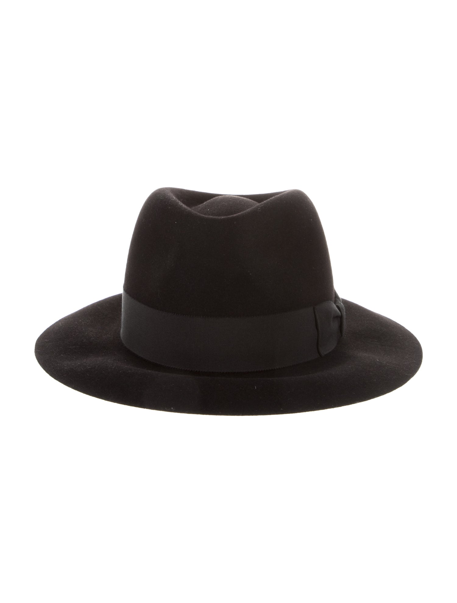 Saint Laurent Solid Felt Fedora
