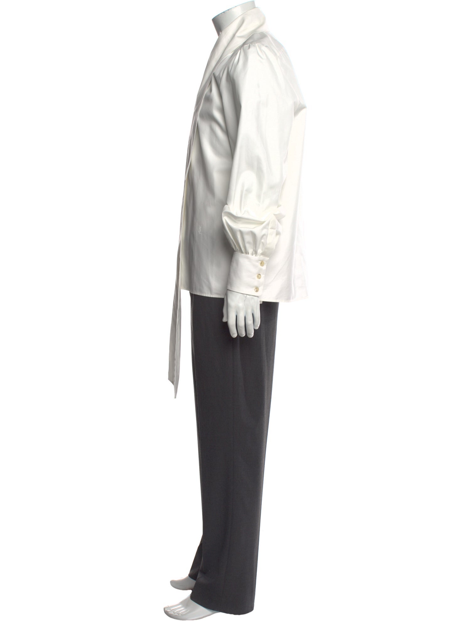 Saint Laurent 2023 Long Sleeve Dress Shirt w/ Tags