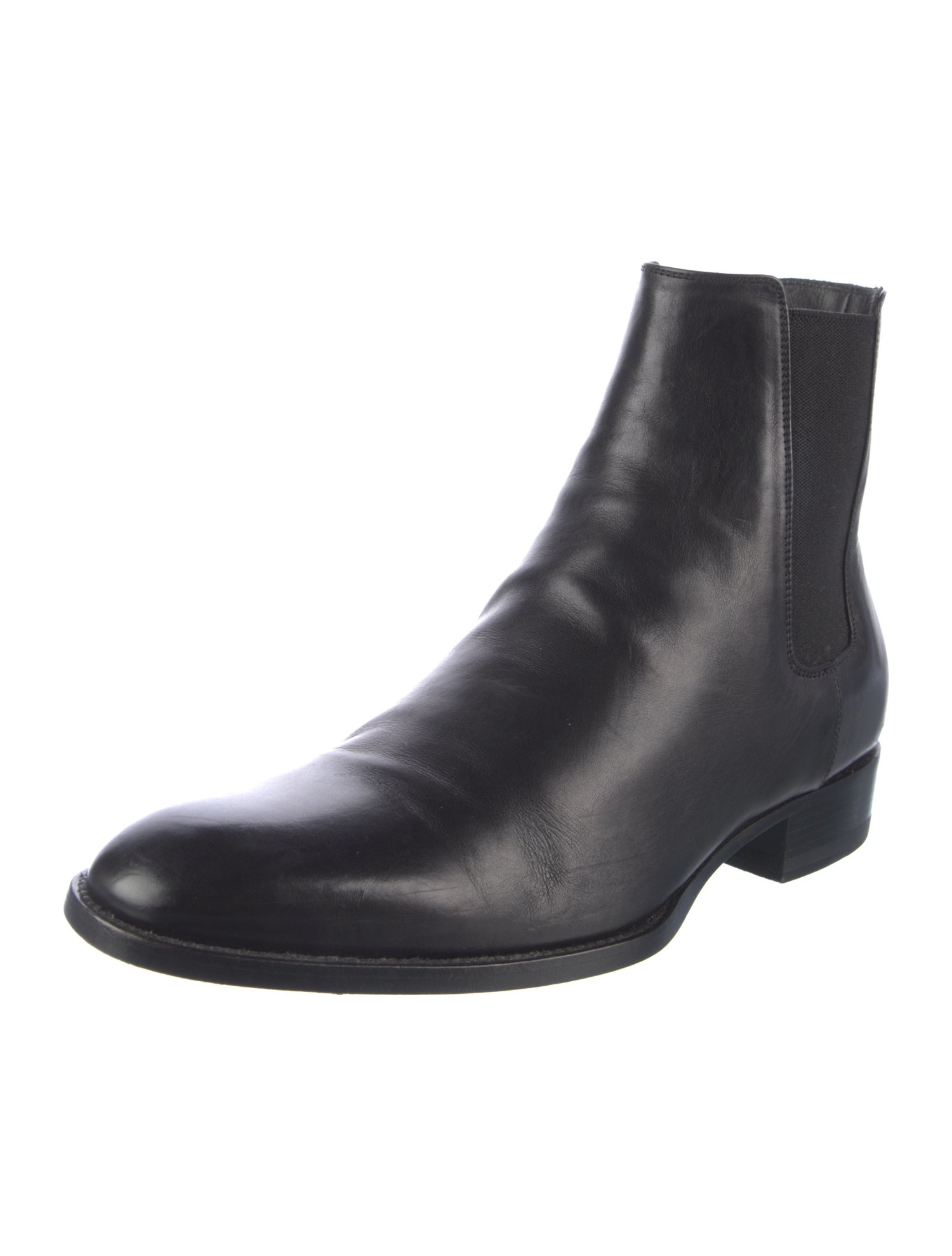 Saint Laurent Leather Chelsea Boots