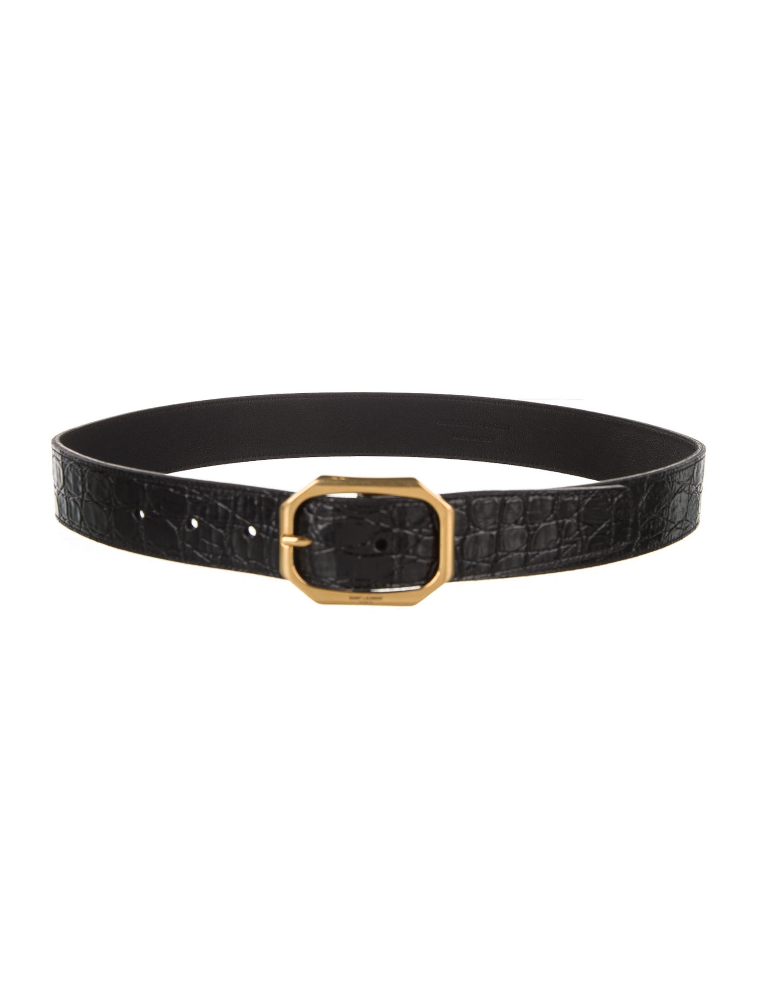 Saint Laurent Leather Belt