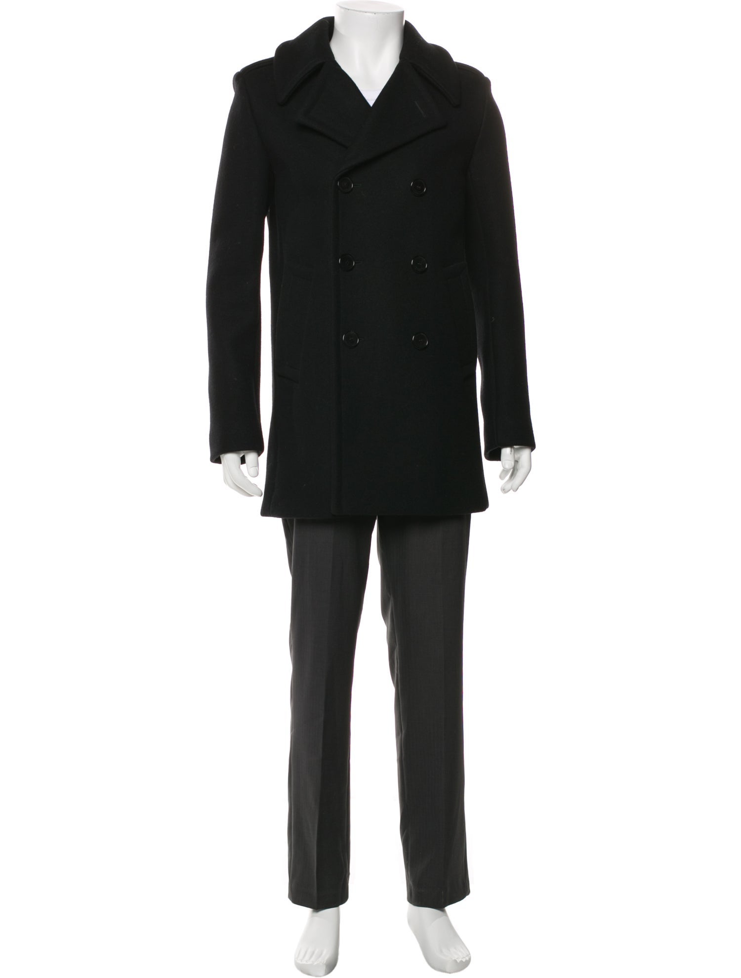 Saint Laurent 2015 Wool Trench Coat