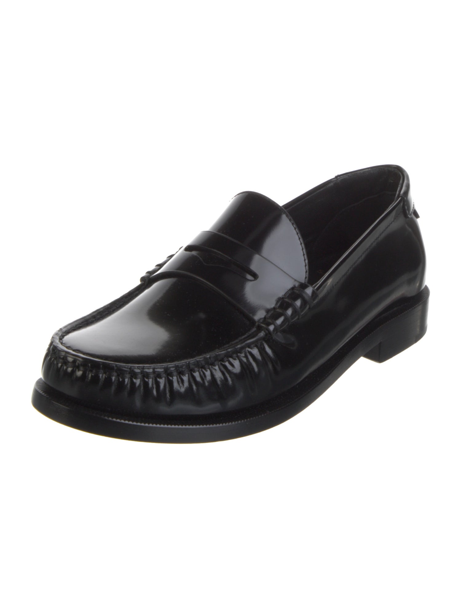 Saint Laurent Patent Leather Loafers