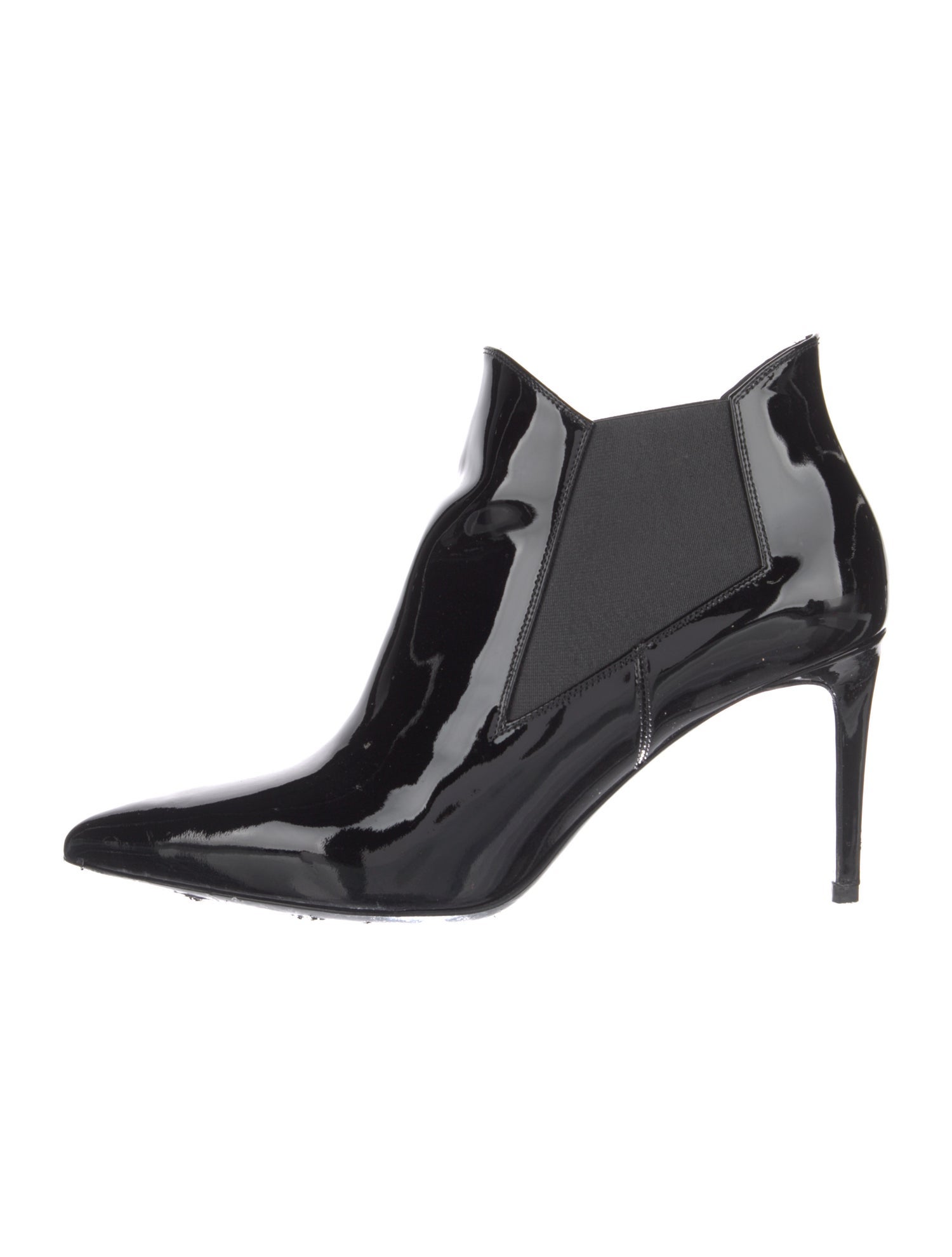 Saint Laurent Patent Leather Boots