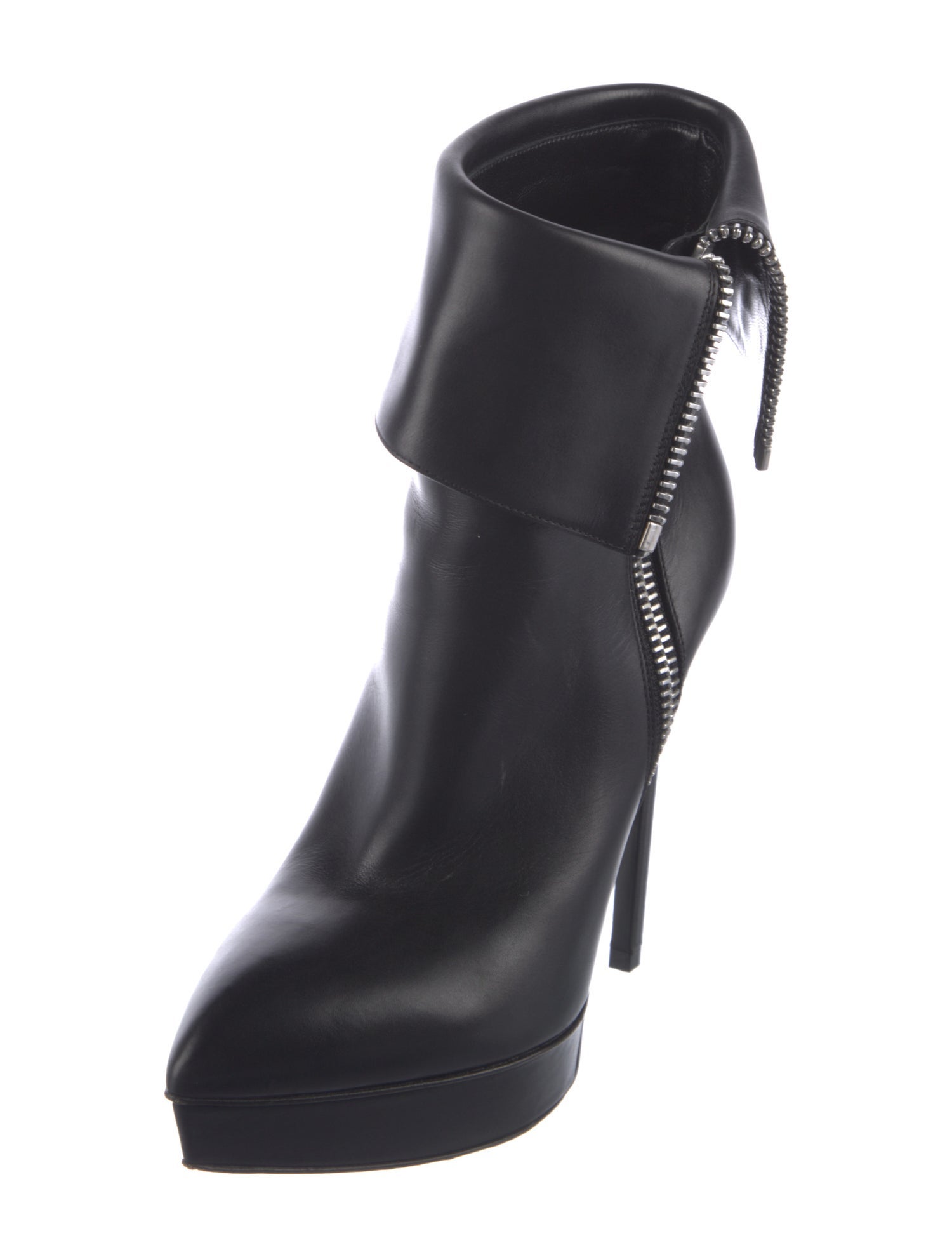 Saint Laurent Leather Boots