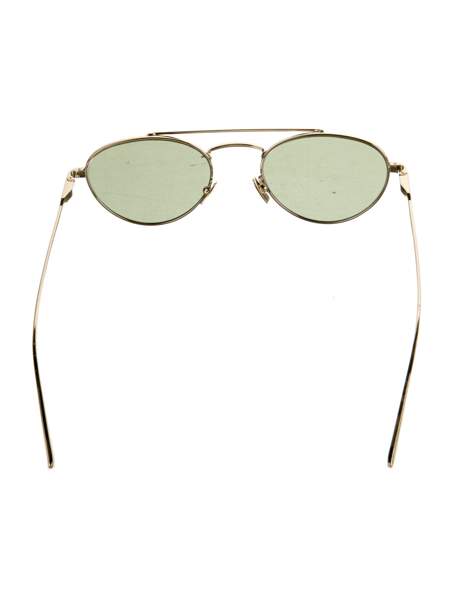 Saint Laurent Aviator Tinted Sunglasses