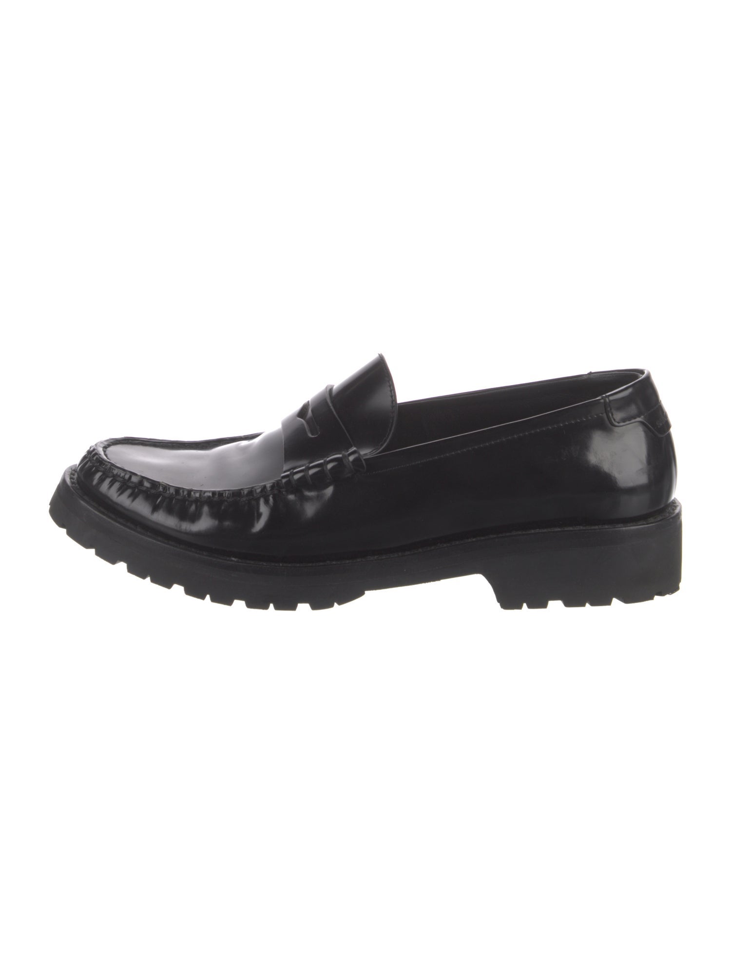 Saint Laurent Patent Leather Loafers