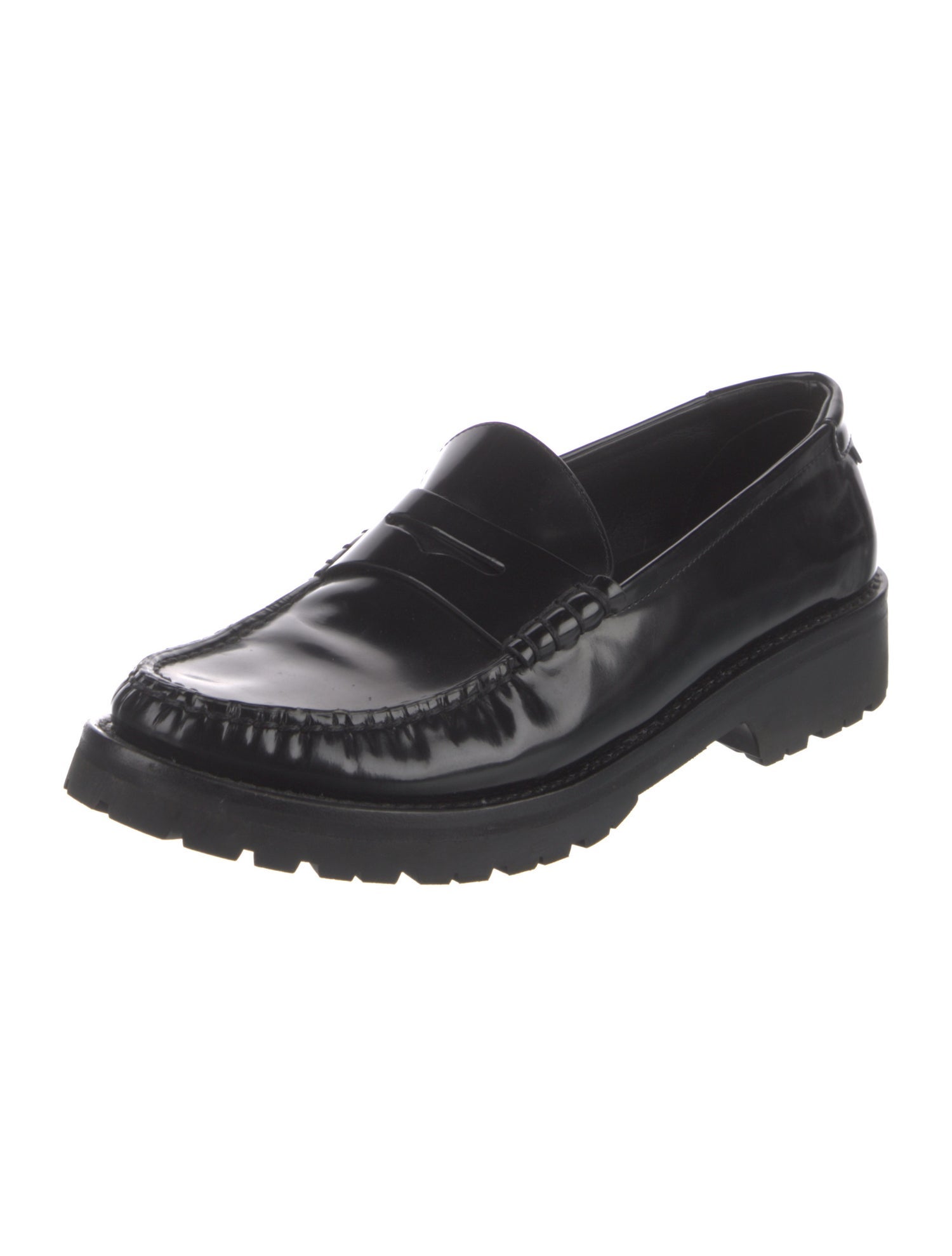 Saint Laurent Patent Leather Loafers