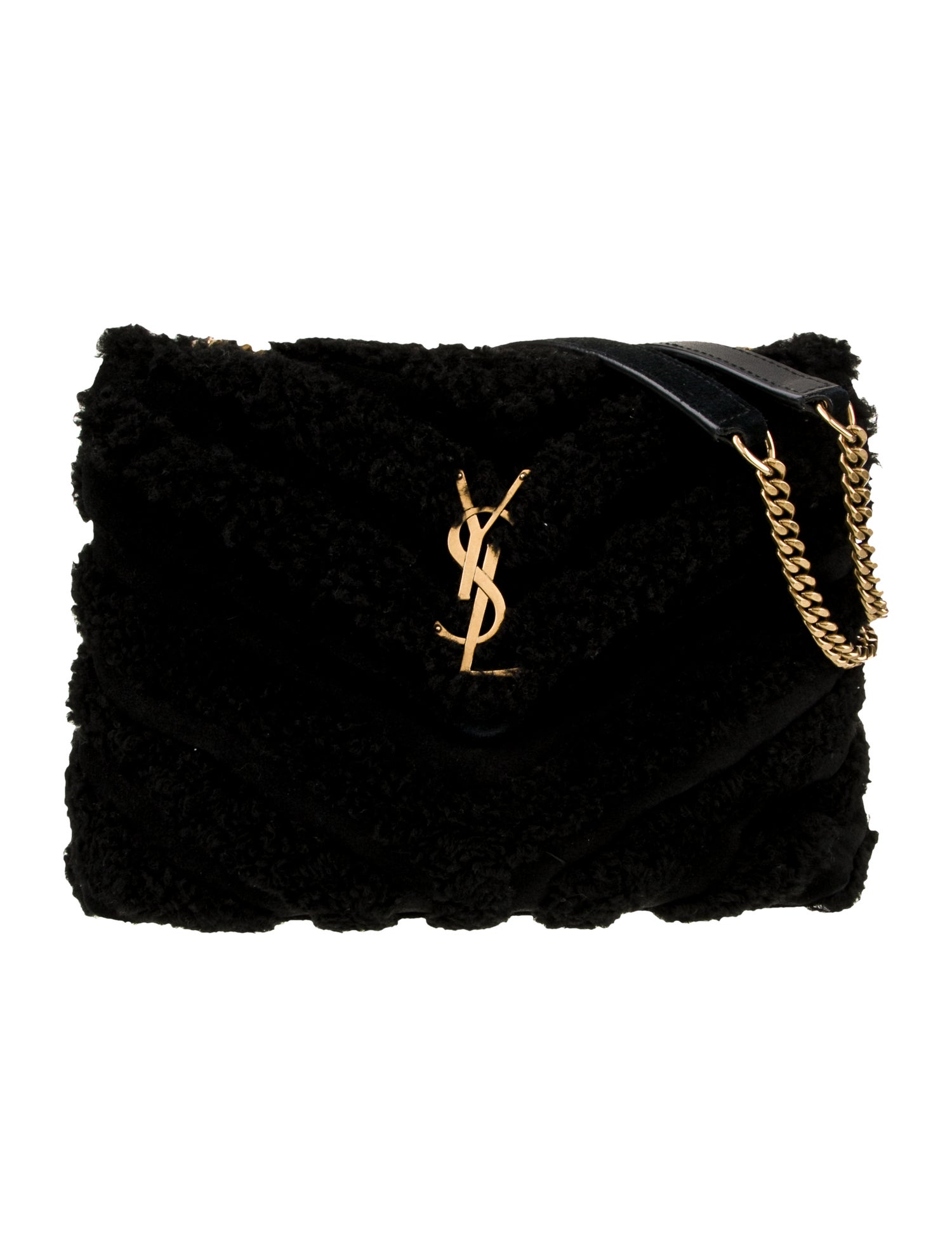 Saint Laurent Shearling LouLou Medium
