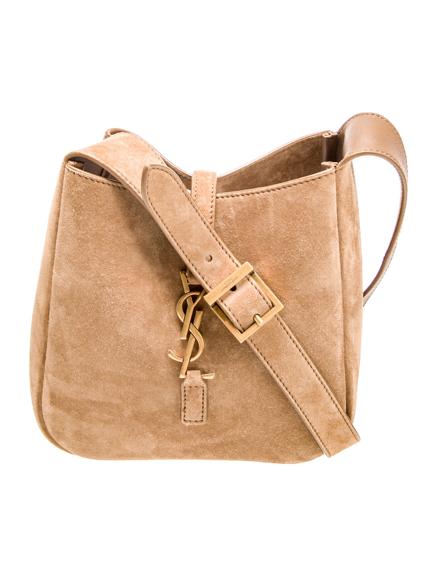 Saint Laurent Suede Le 5 à 7 Baby 2024