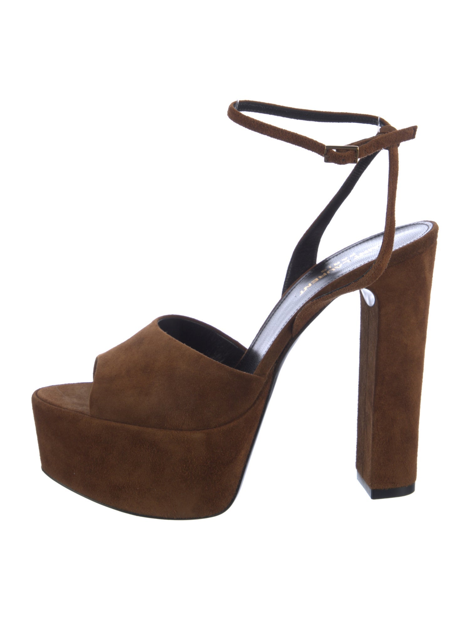 Saint Laurent Suede Sandals