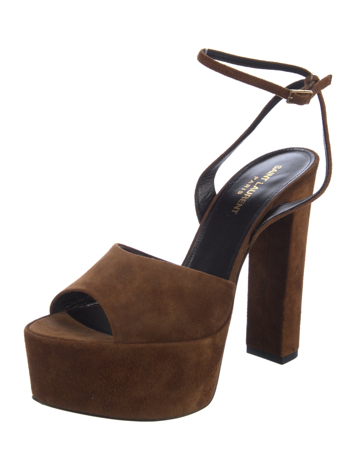 Saint Laurent Suede Sandals