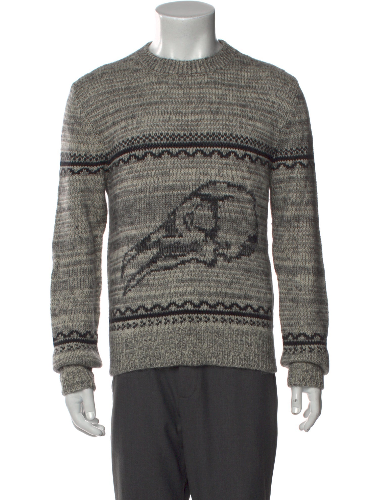 Saint Laurent 2018 Graphic Print Pullover