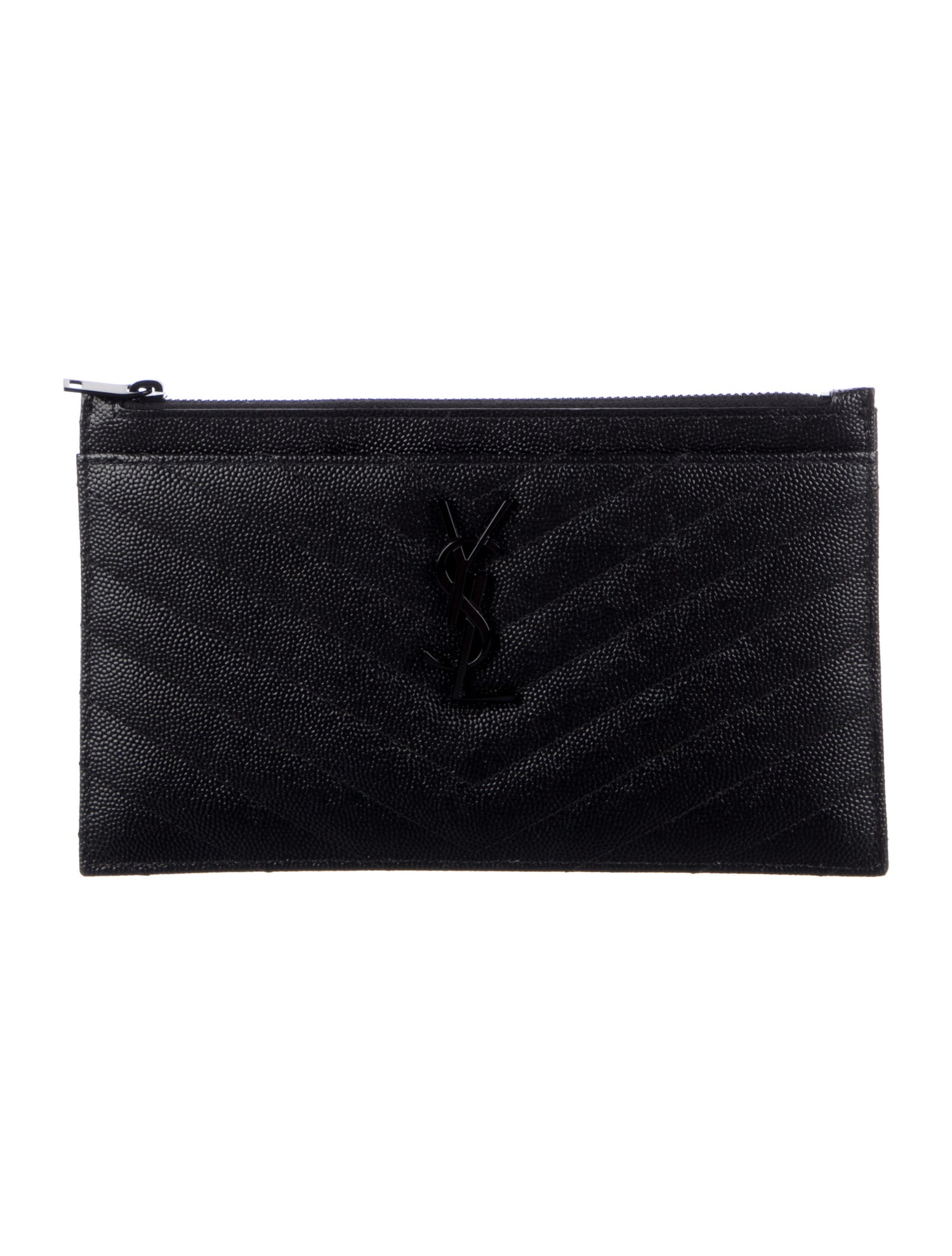 Saint Laurent Cassandre Leather Wallet
