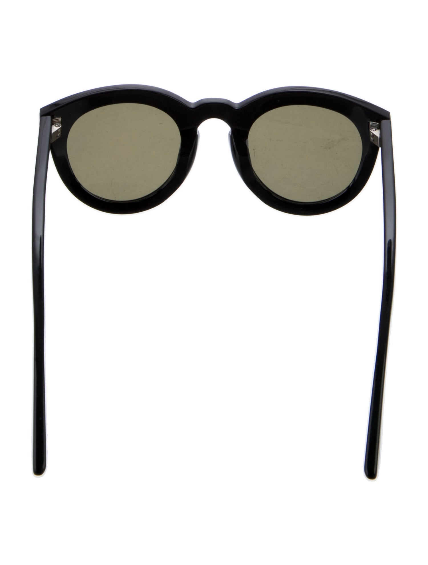 Saint Laurent Round Mirrored Sunglasses