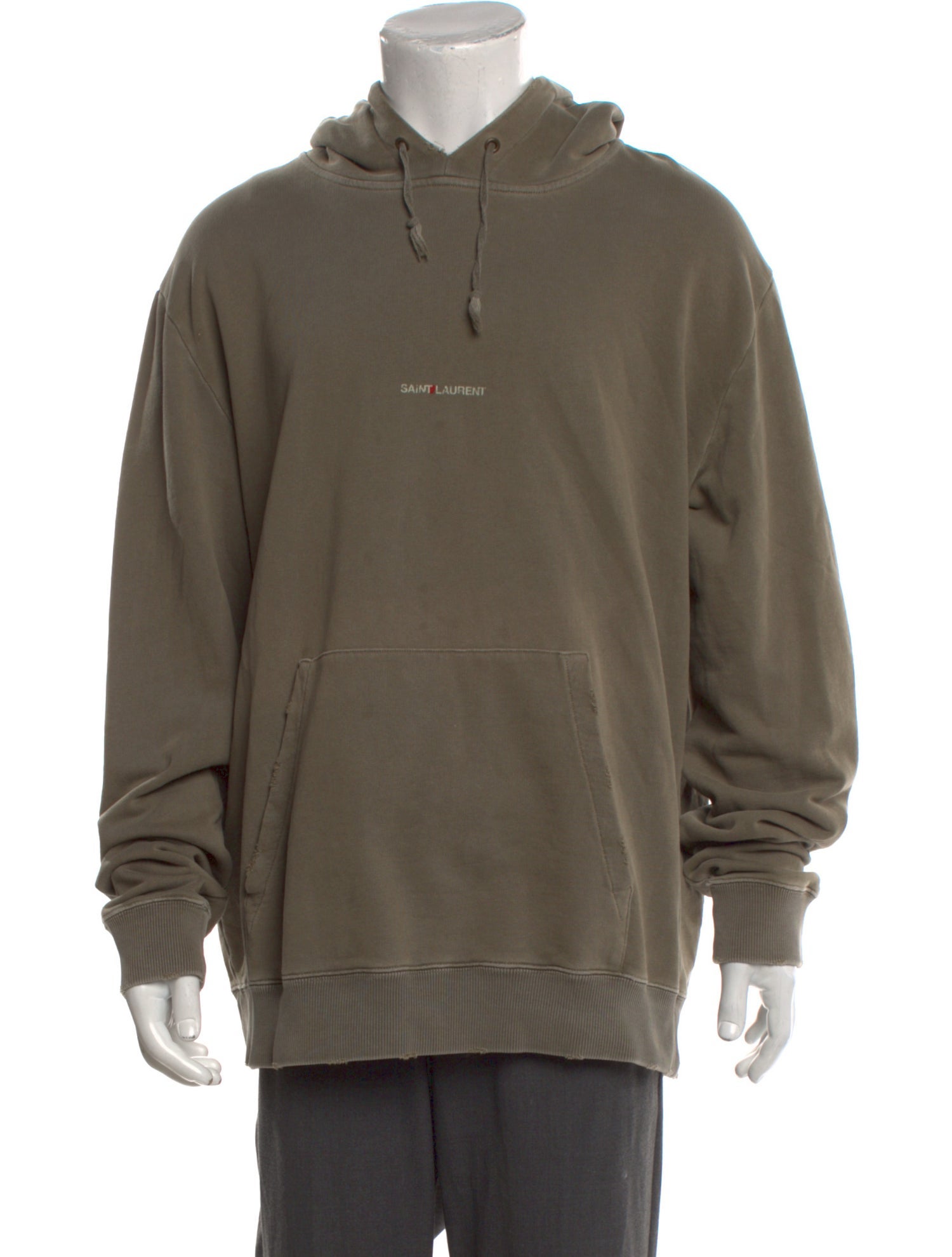 Saint Laurent 2018 Archive Logo Hoodie