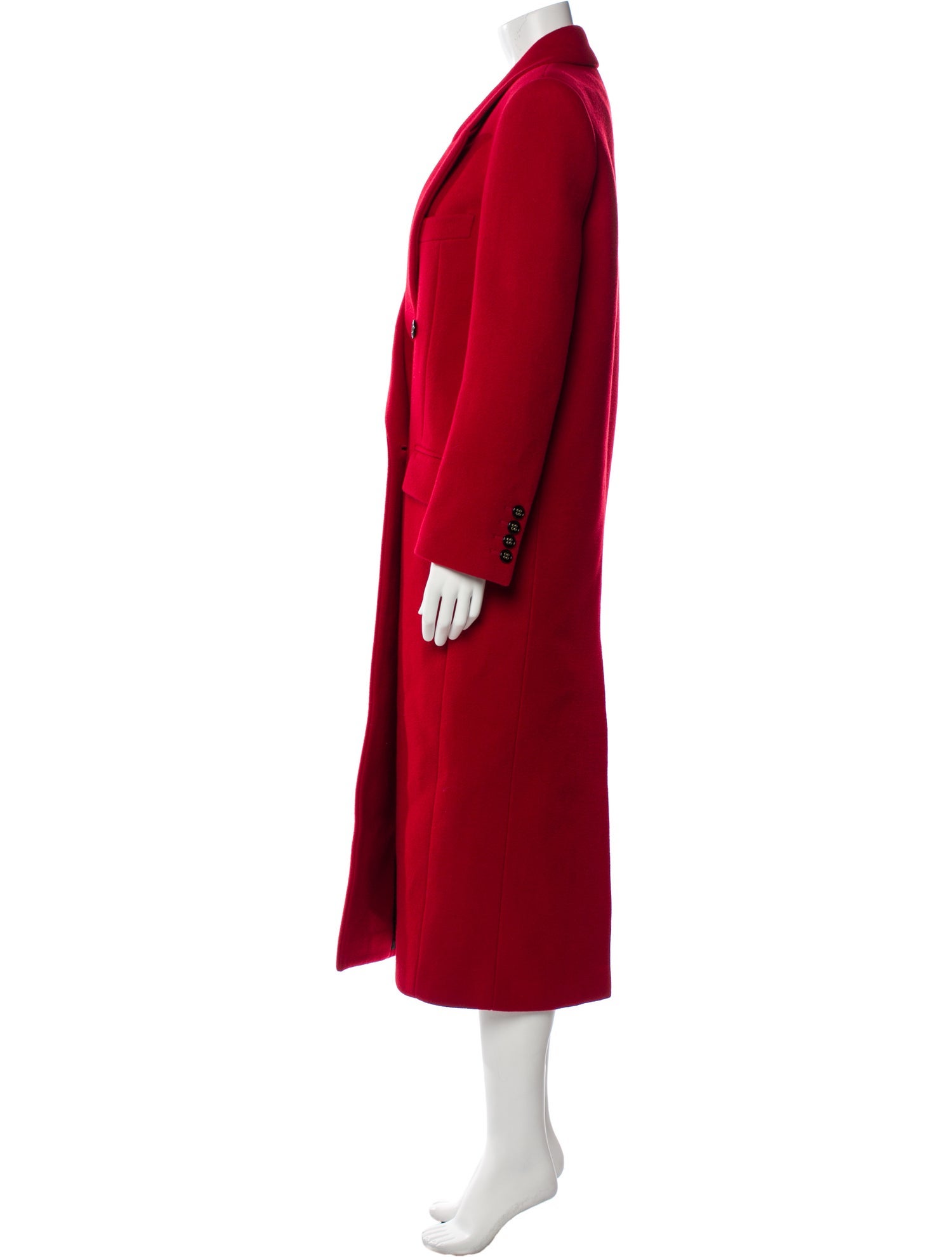 Saint Laurent Cashmere Trench Coat
