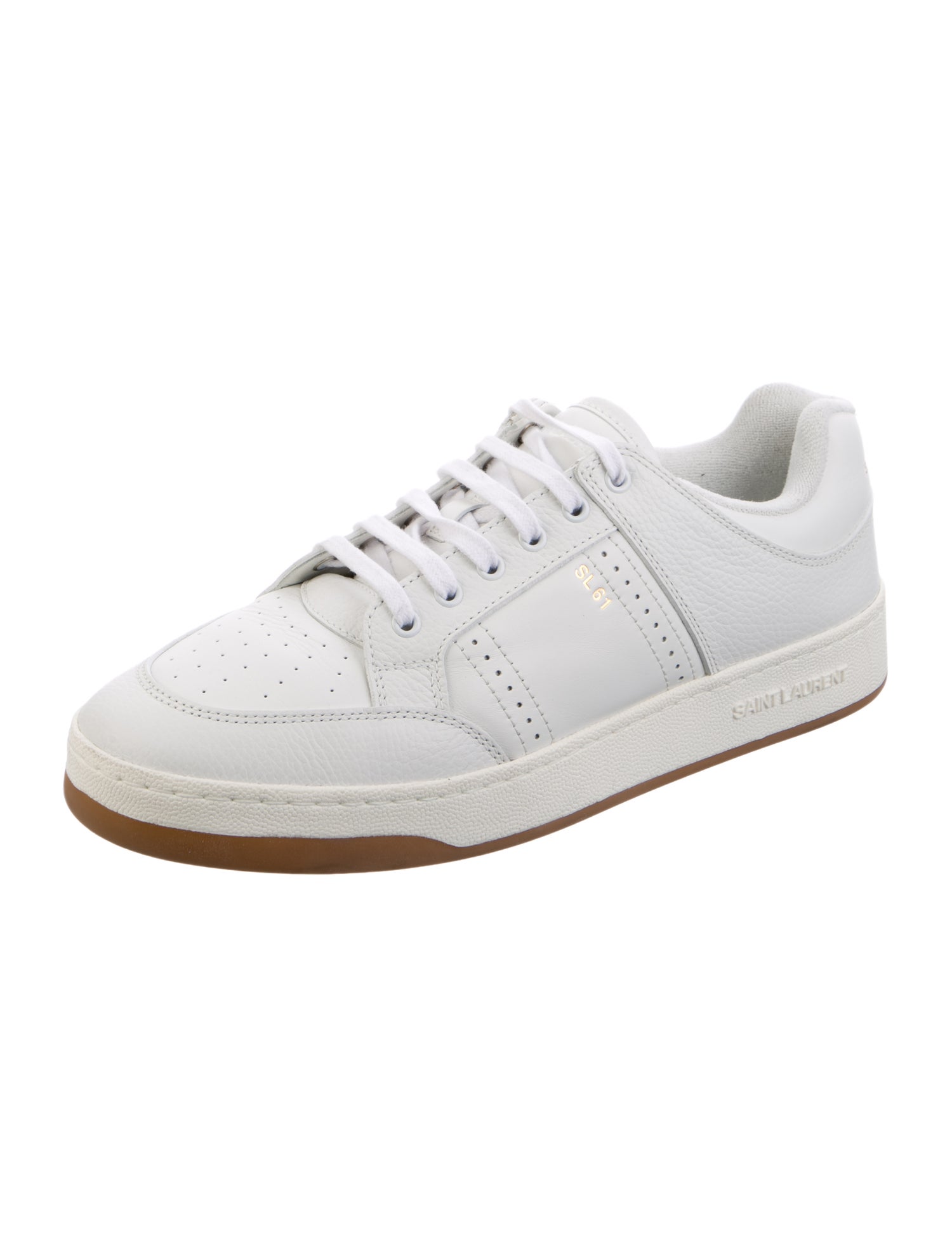 Saint Laurent Leather Sneakers
