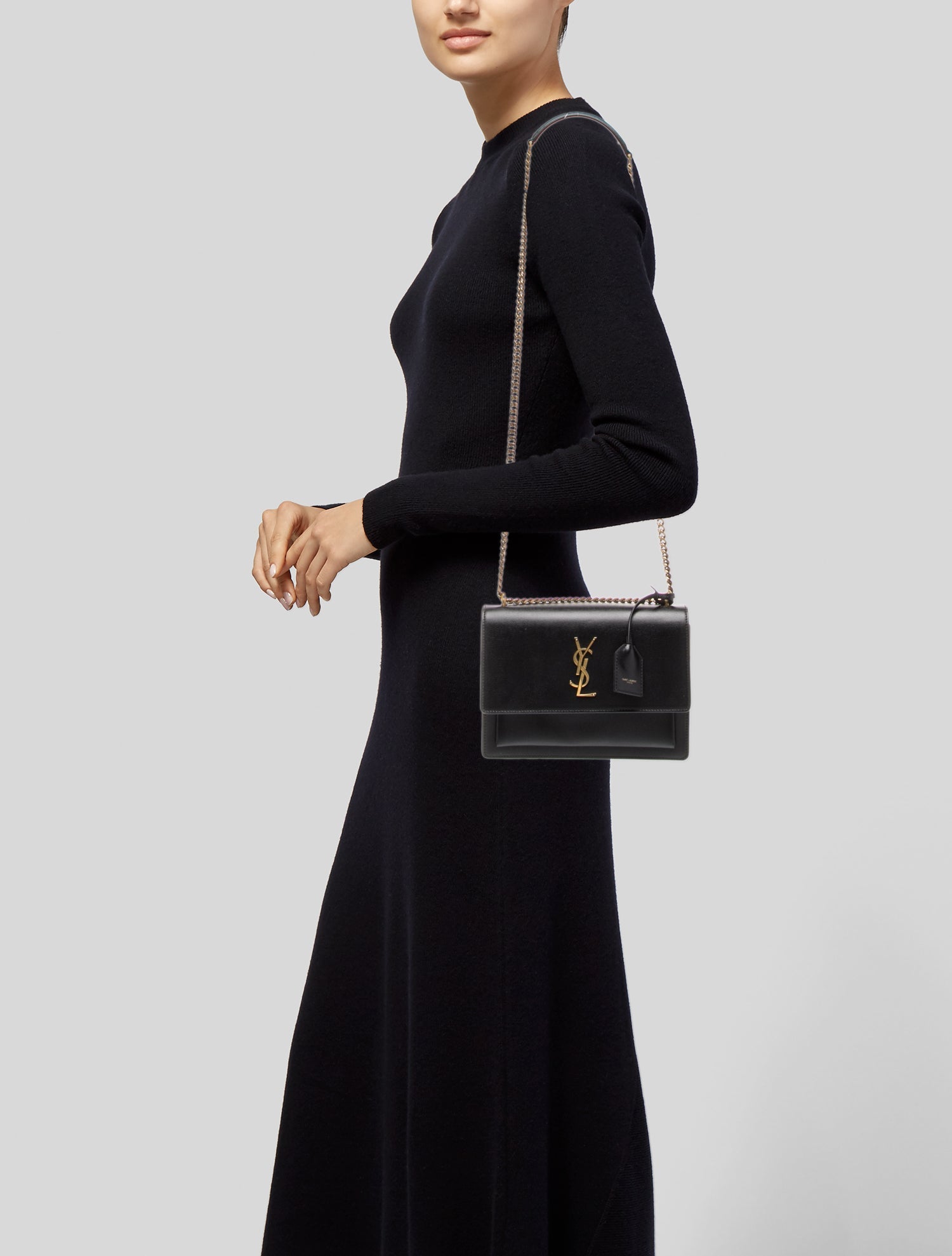 Saint Laurent Leather Sunset Medium