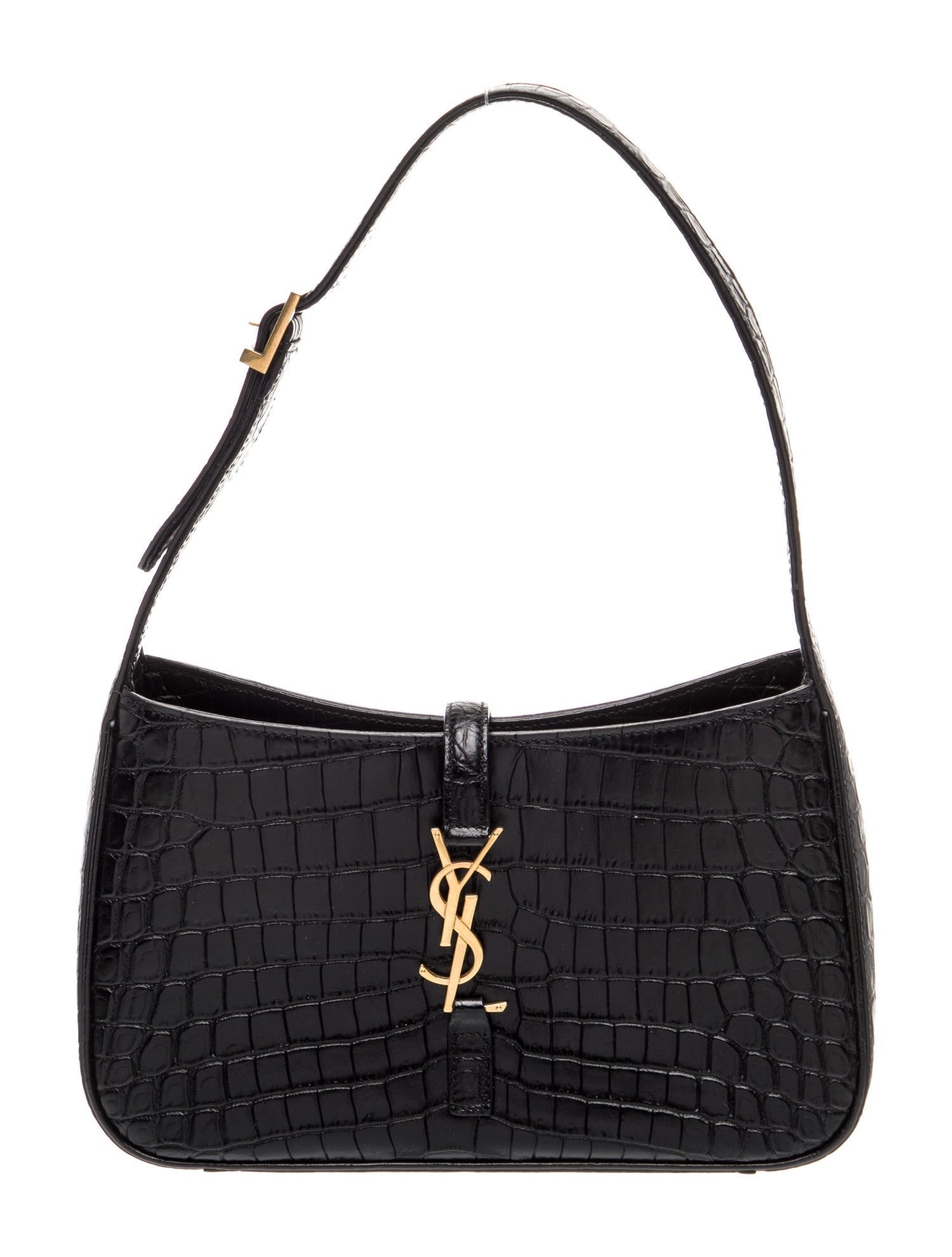 Saint Laurent Embossed Leather Le 5 à 7