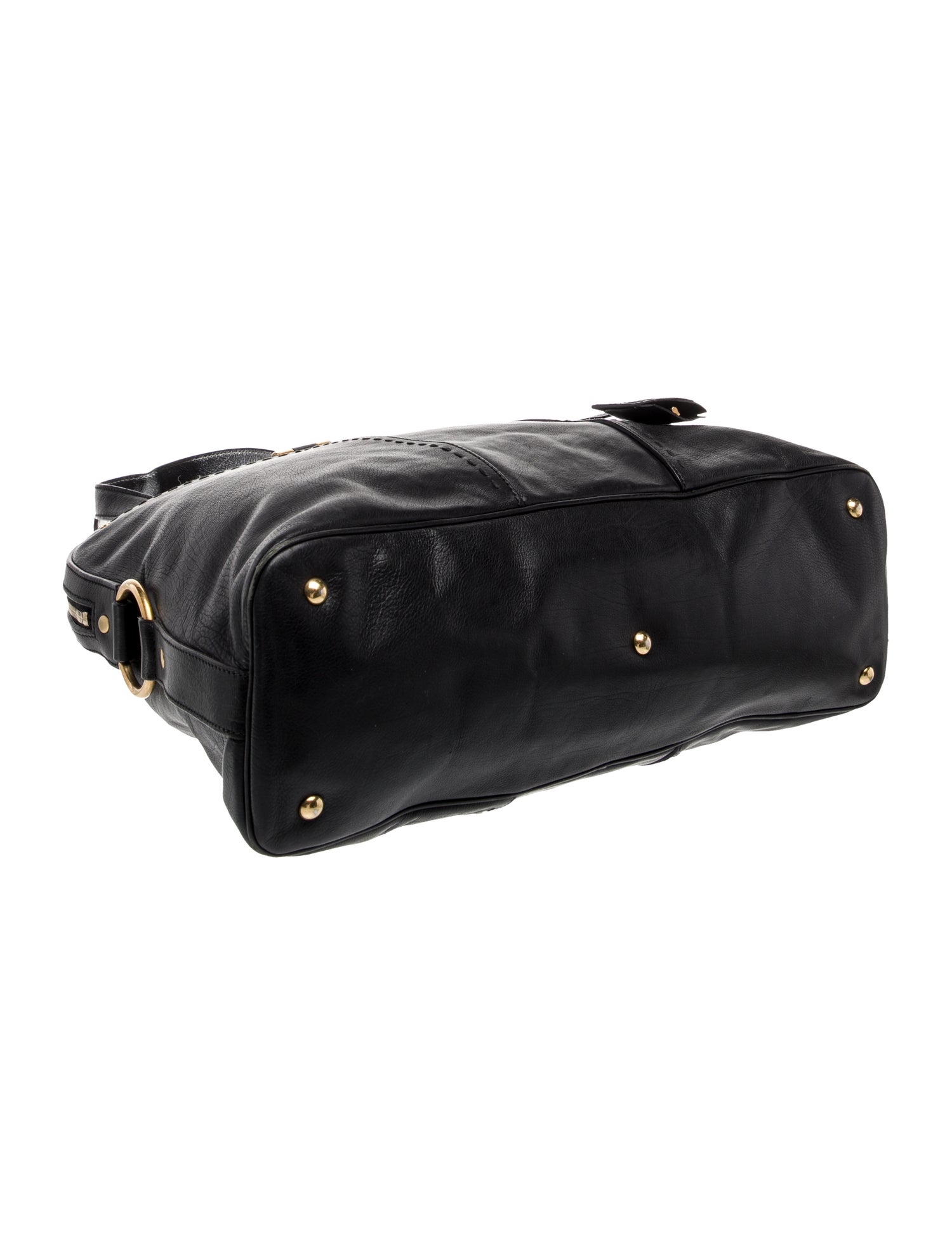 Leather Top Handle Bag
