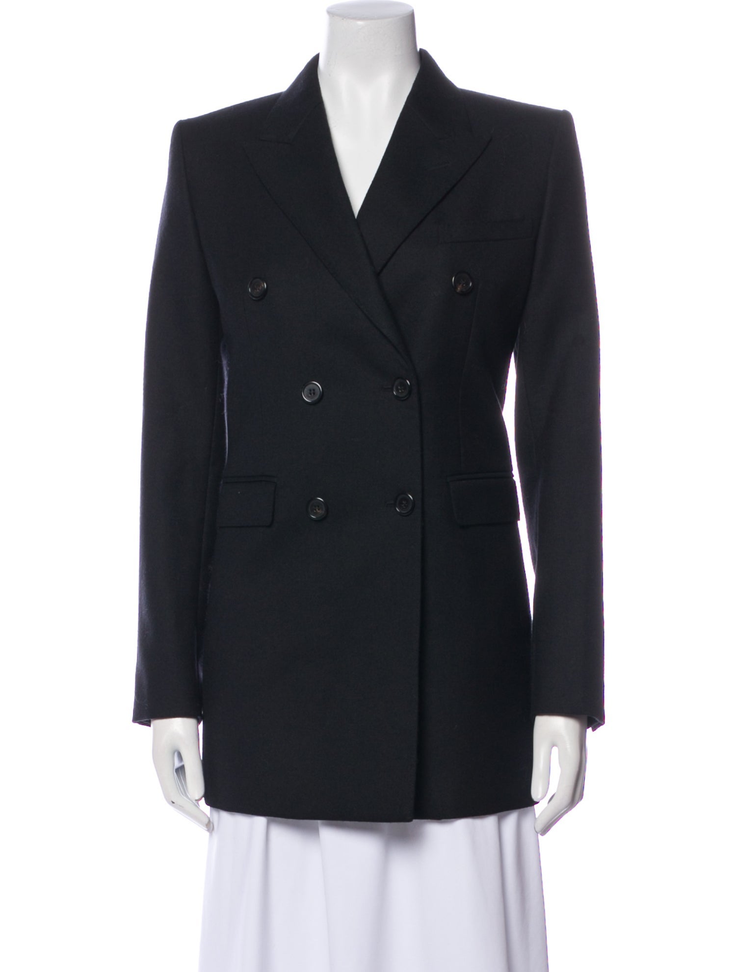 Saint Laurent Virgin Wool Blazer