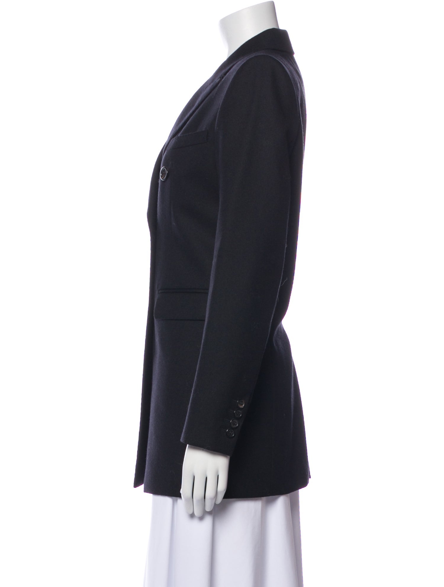 Saint Laurent Virgin Wool Blazer