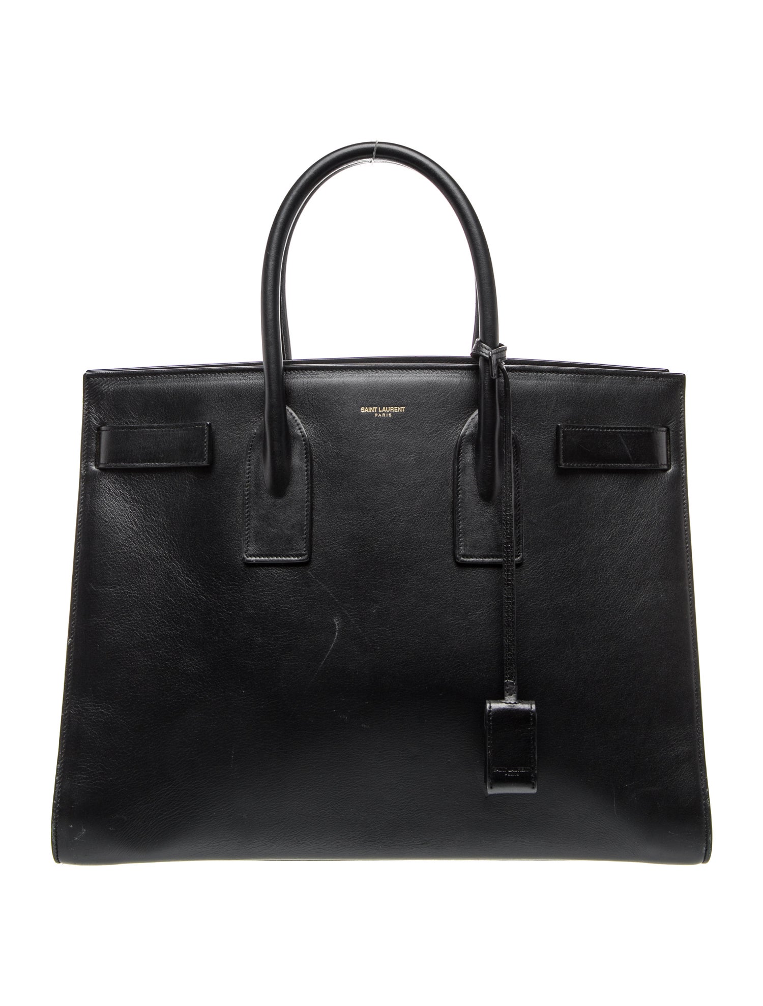 Saint Laurent Leather Sac De Jour Small