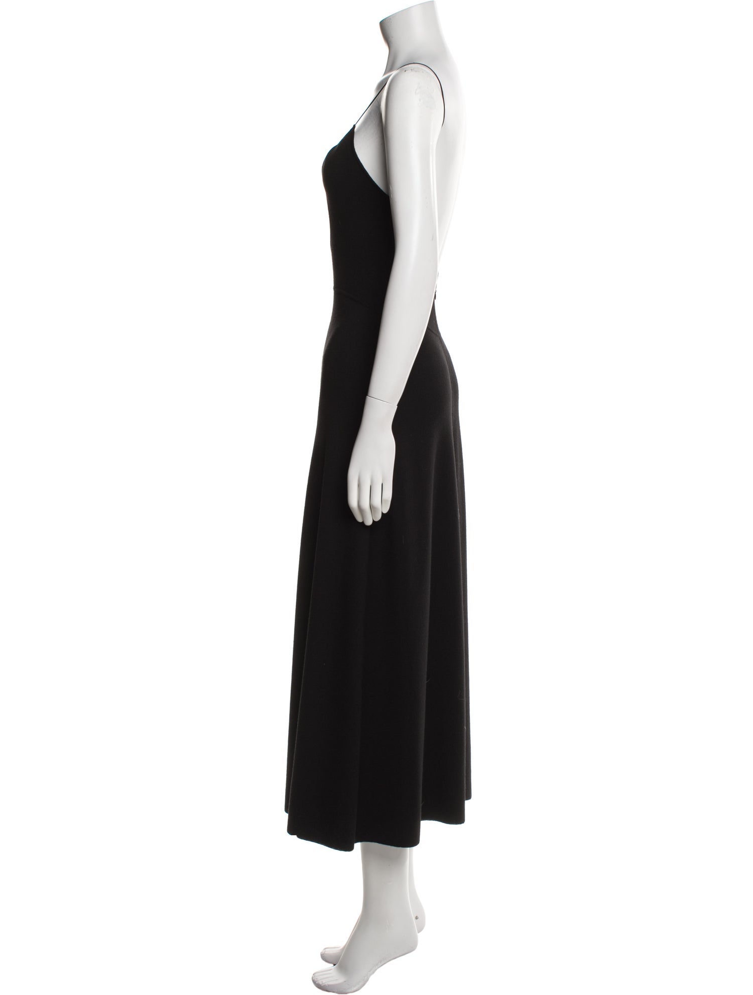 Saint Laurent Wool Long Dress
