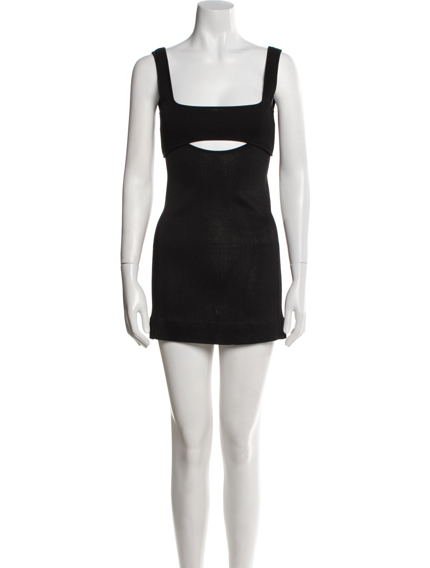Saint Laurent Virgin Wool Mini Dress
