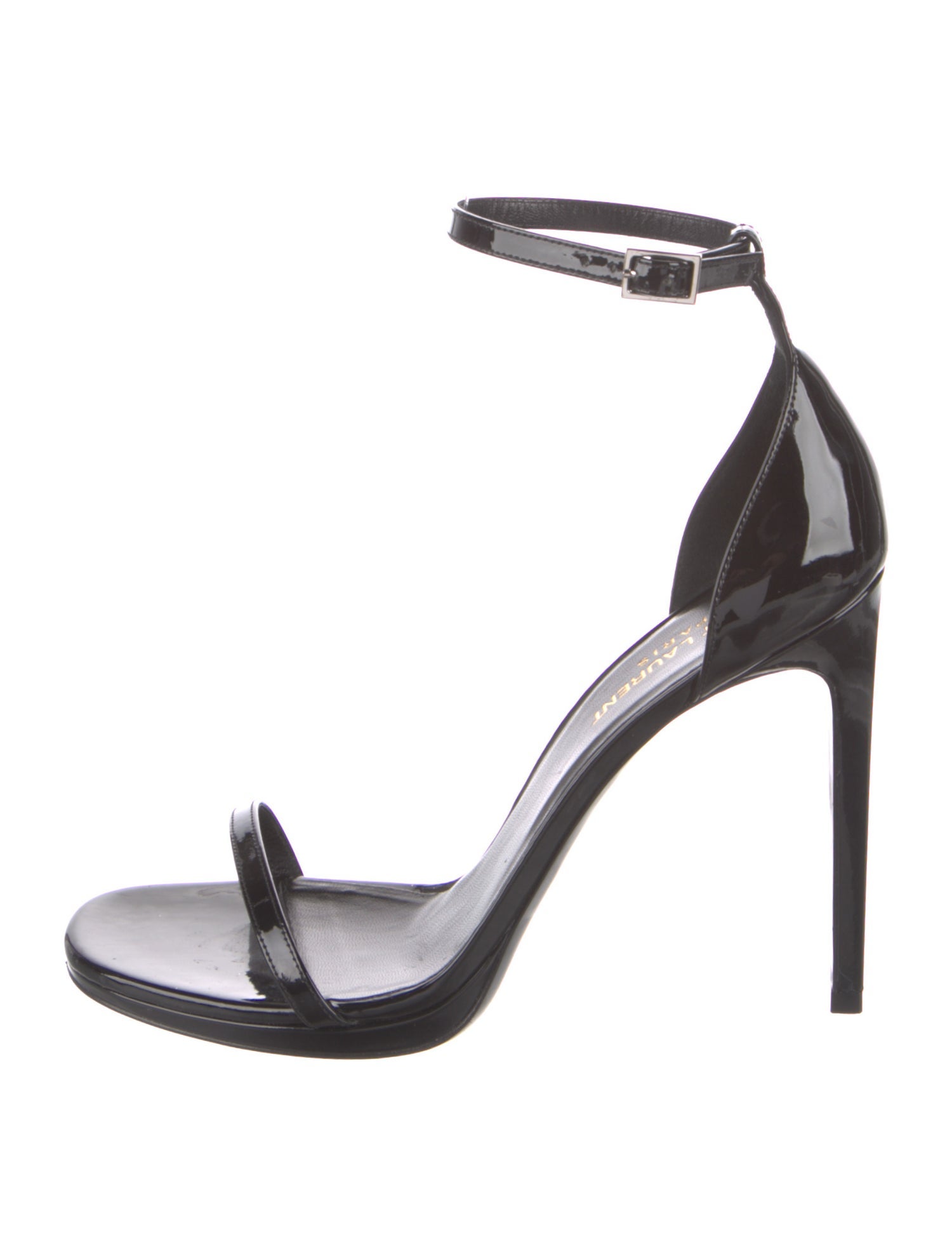 Saint Laurent Patent Leather Sandals