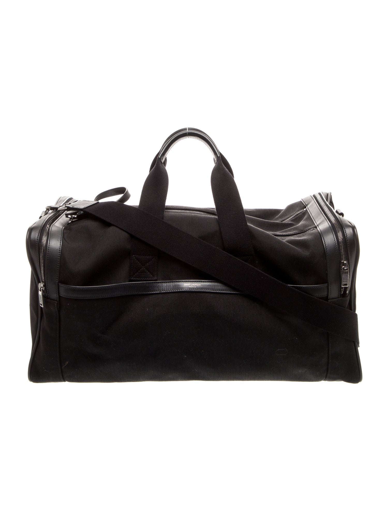 Saint Laurent Canvas Camp Duffle
