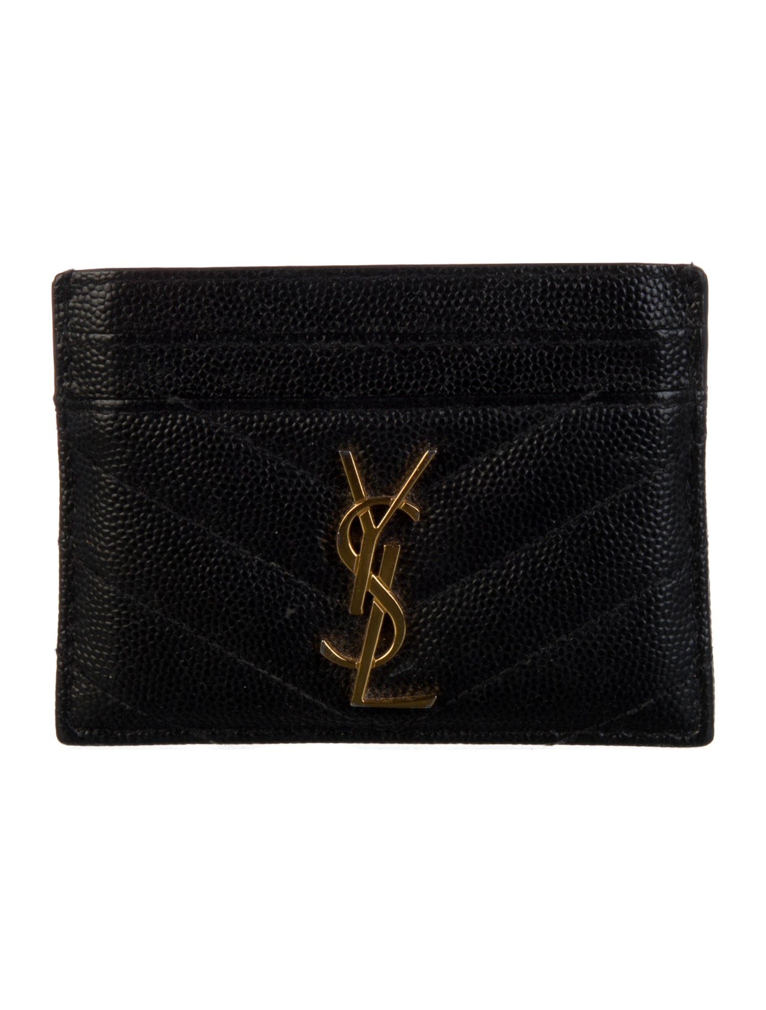 Saint Laurent 2019 Matelassé Card Case Wallet