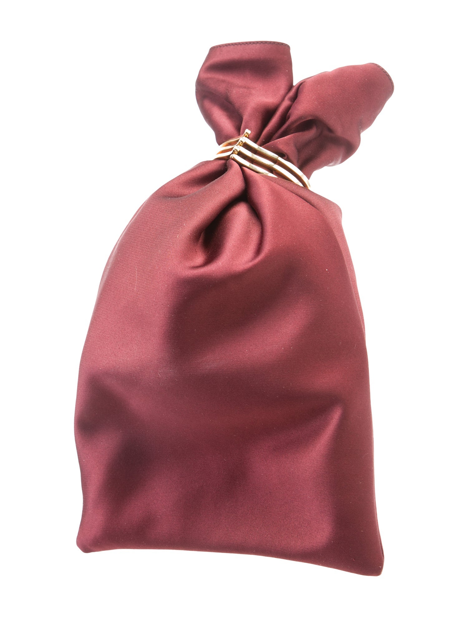 Saint Laurent Satin Top Handle Bag