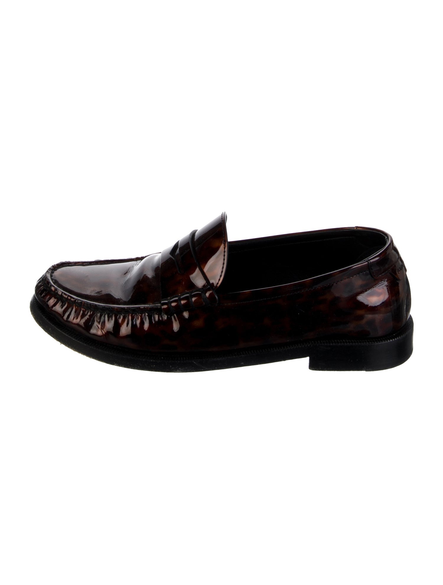 Saint Laurent Patent Leather Loafers