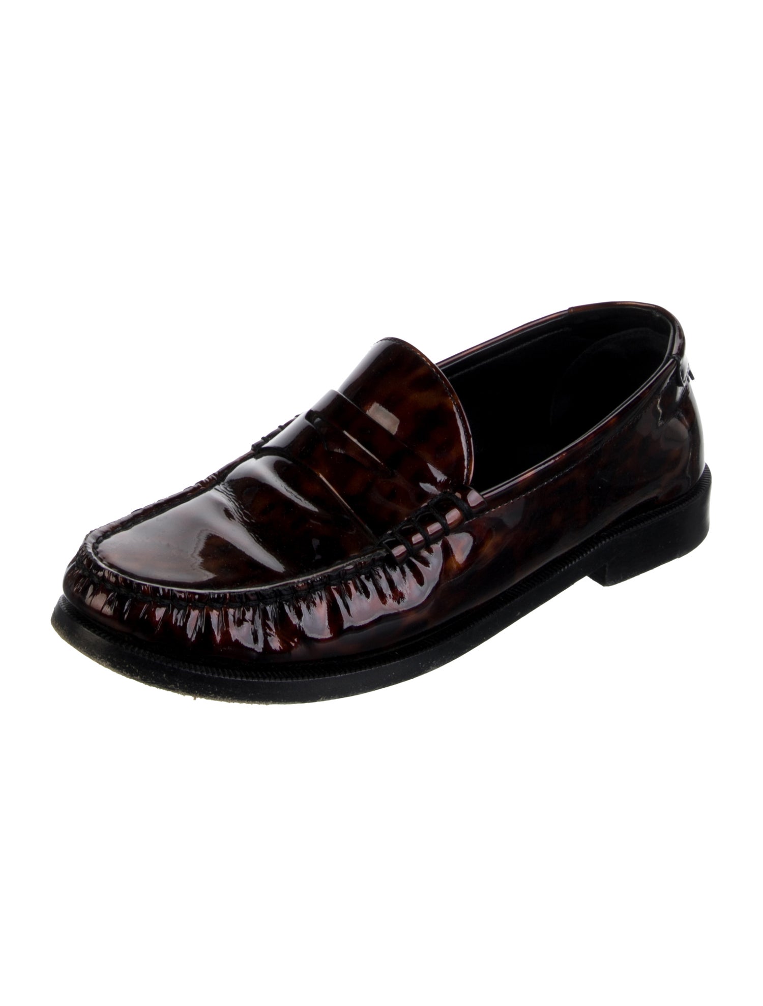Saint Laurent Patent Leather Loafers