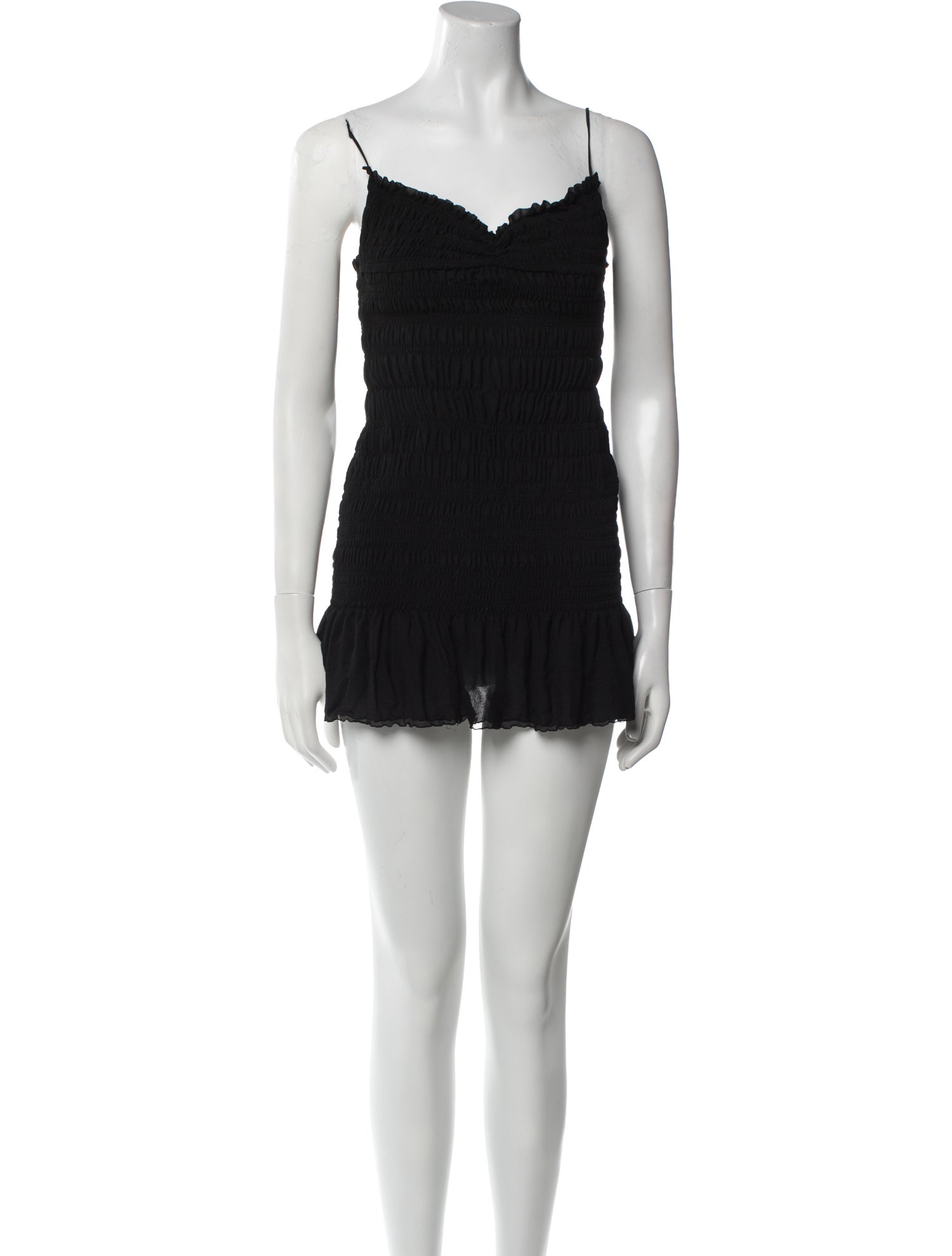 Saint Laurent Silk Mini Dress